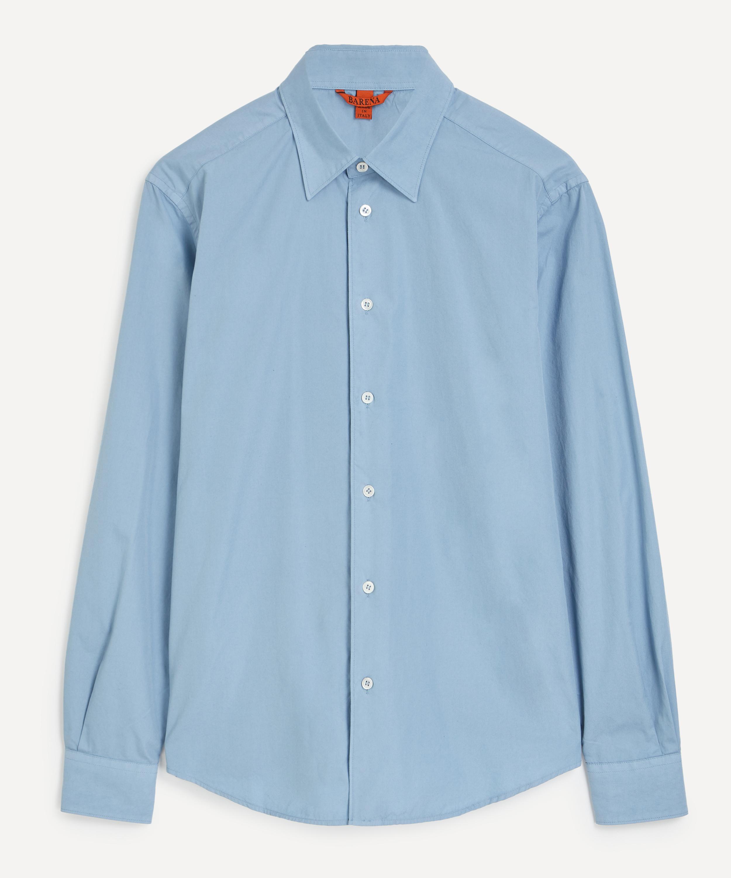 Barena - Blue Maridola Cotton Shirt image number 0