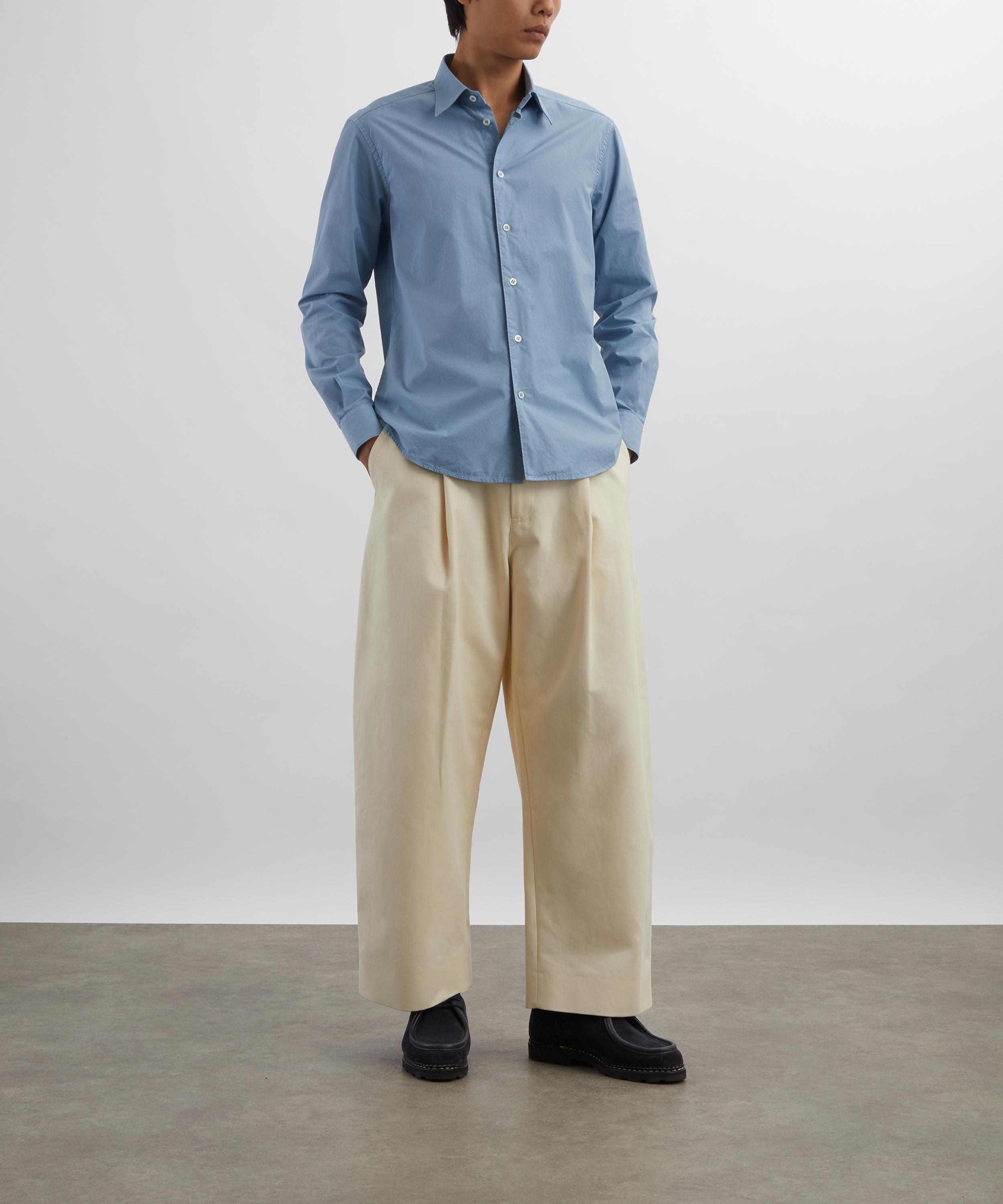 Barena - Blue Maridola Cotton Shirt image number 1