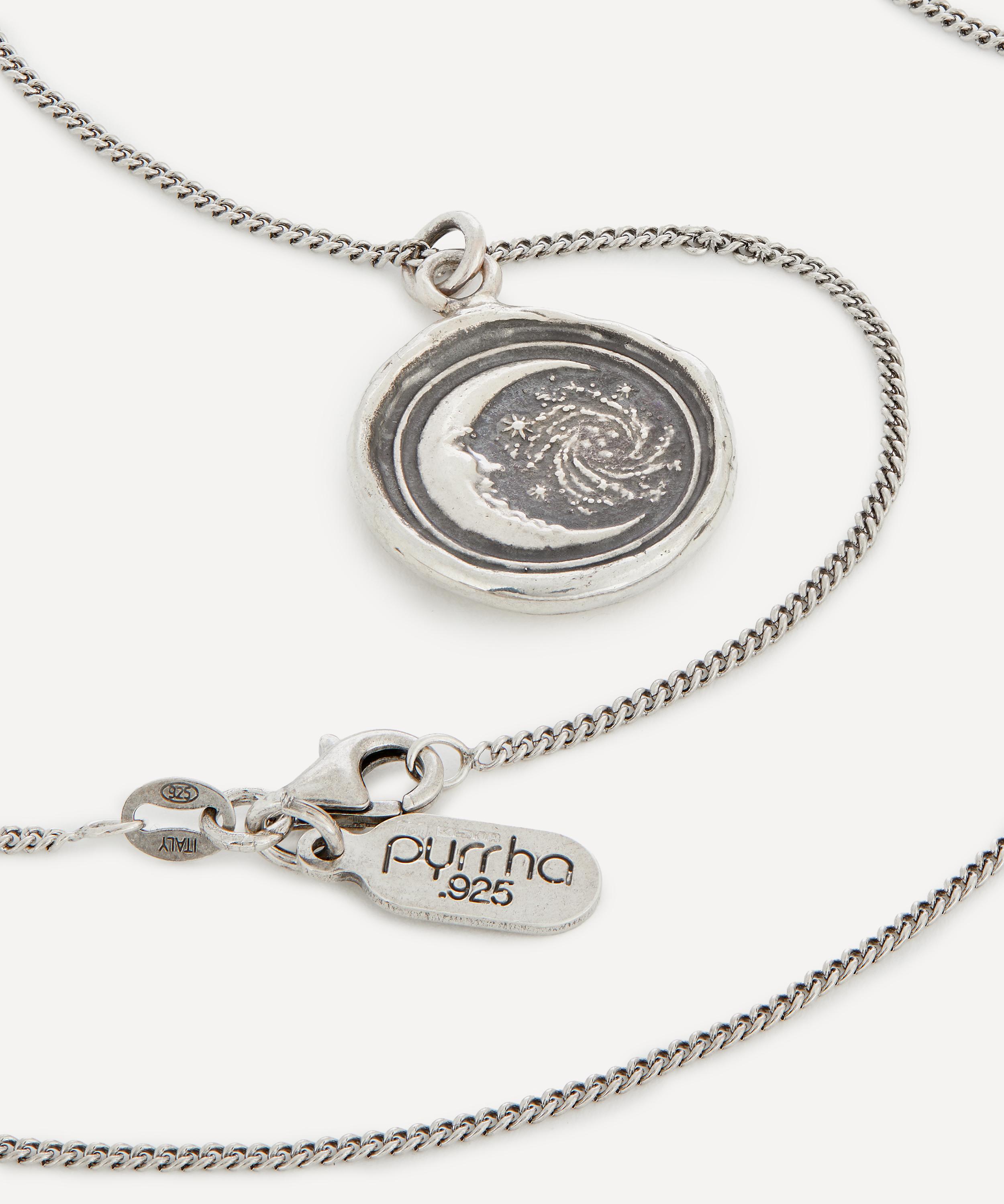 Pyrrha - Sterling Silver Trust the Universe Pendant Necklace image number 2