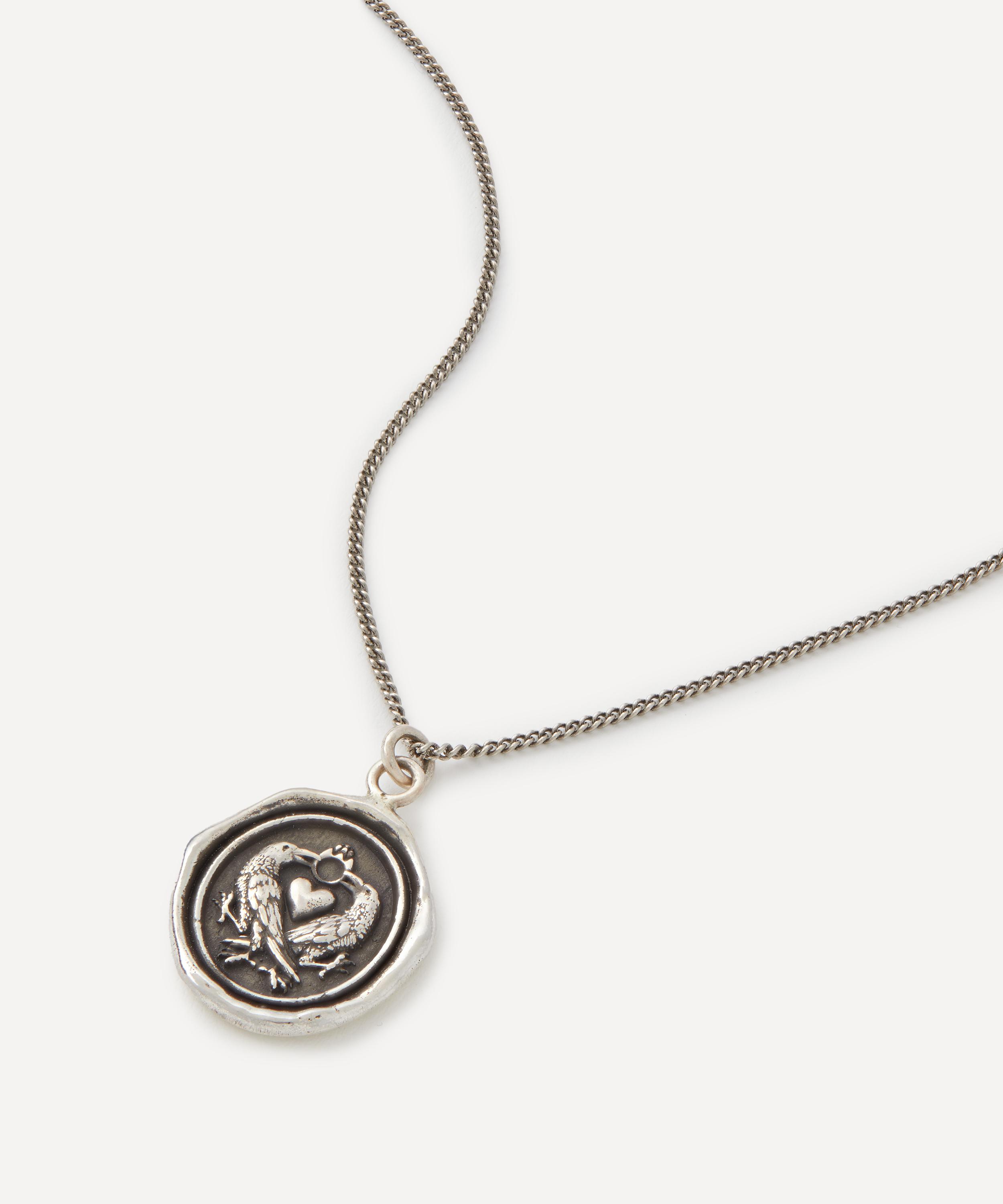 Pyrrha - Sterling Silver We Two Are One Pendant Necklace