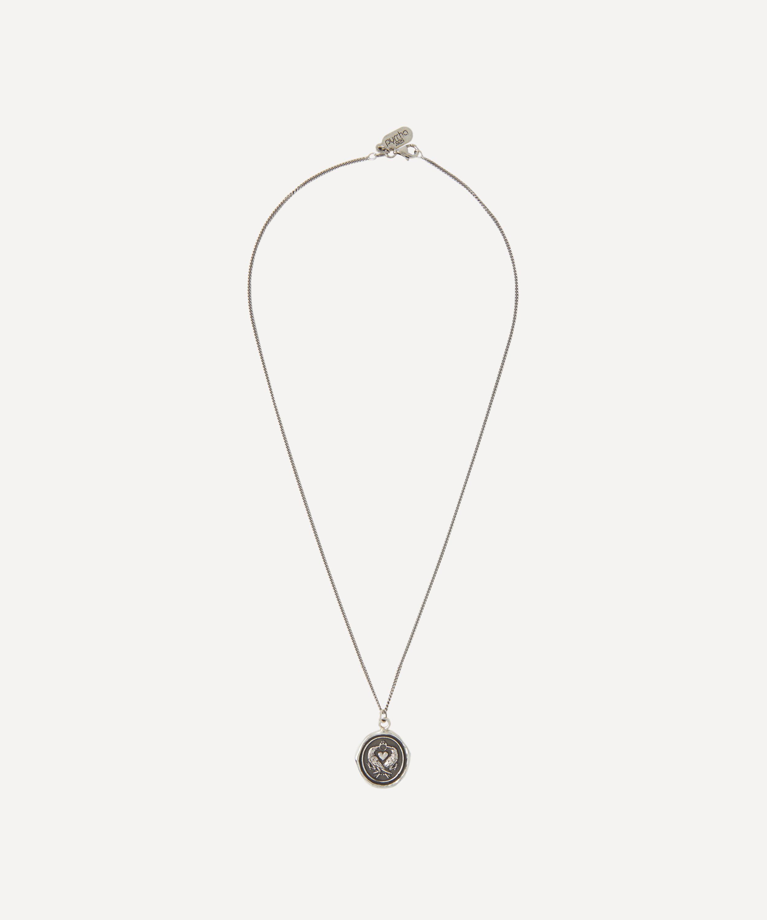 Pyrrha - Sterling Silver We Two Are One Pendant Necklace image number 1