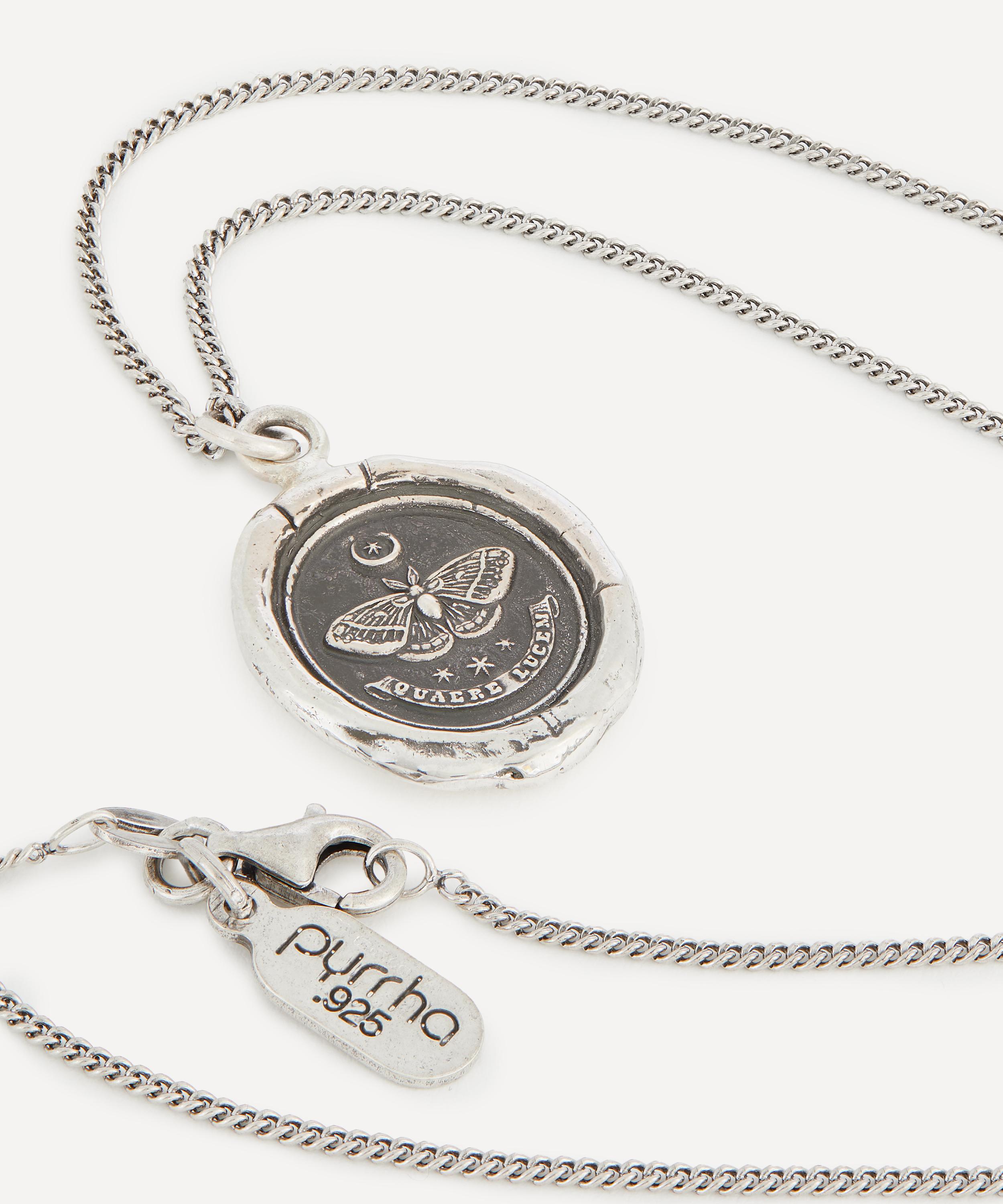 Pyrrha - Sterling Silver Seek the Light Pendant Necklace image number 2