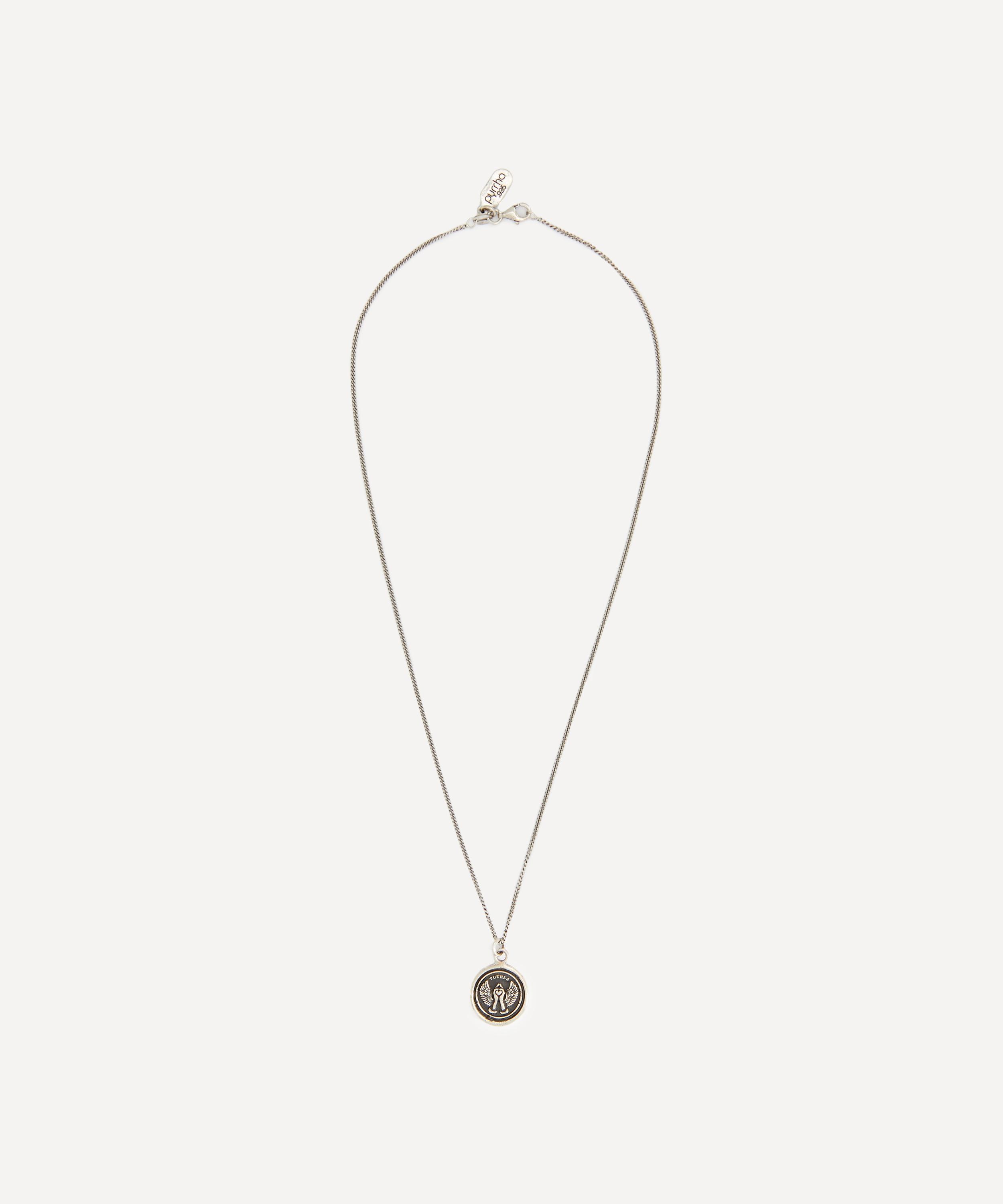 Pyrrha - Sterling Silver Love and Protection Pendant Necklace image number 1