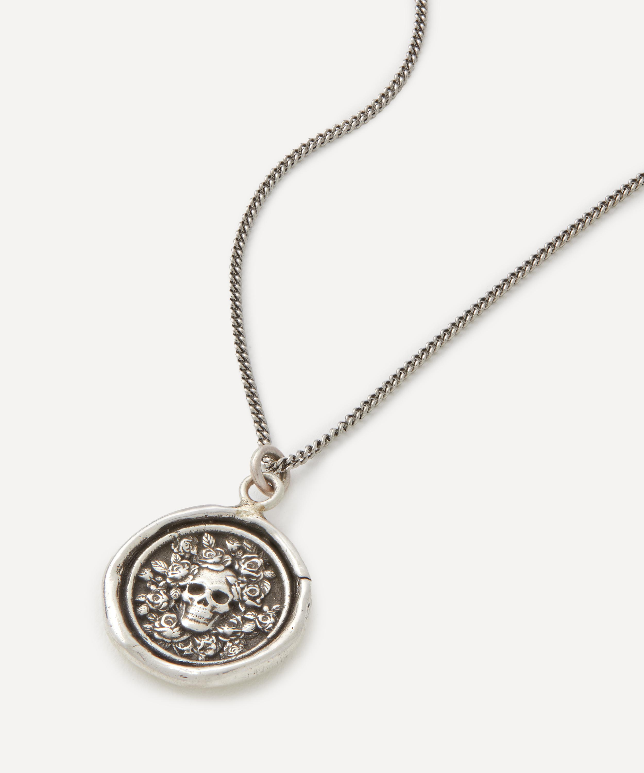 Pyrrha - Sterling Silver Live Every Moment Pendant Necklace