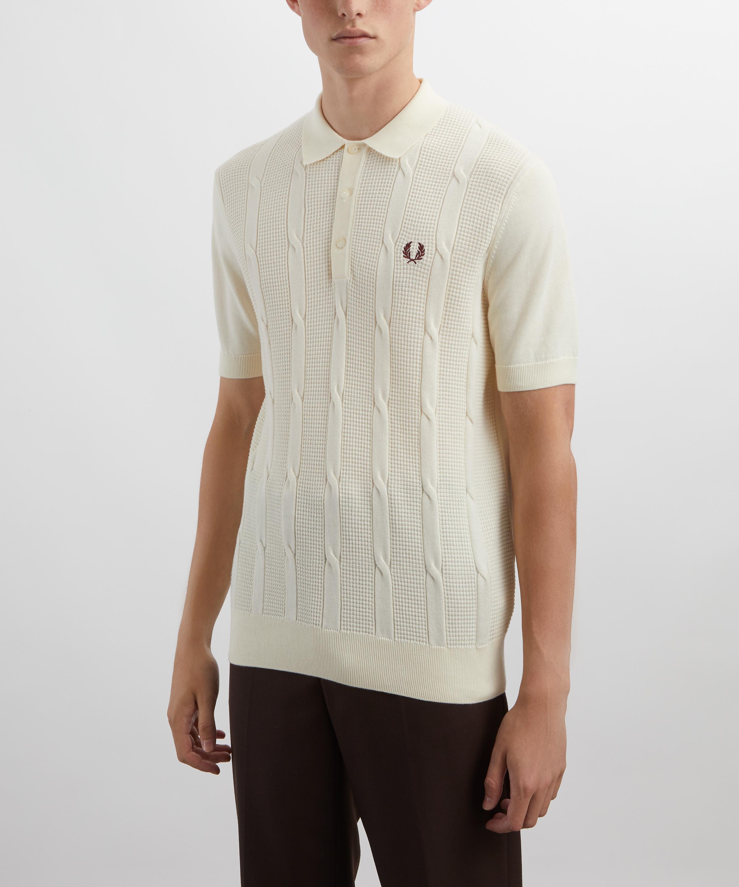 Fred Perry - Textured Cable-Knit Shirt image number 2