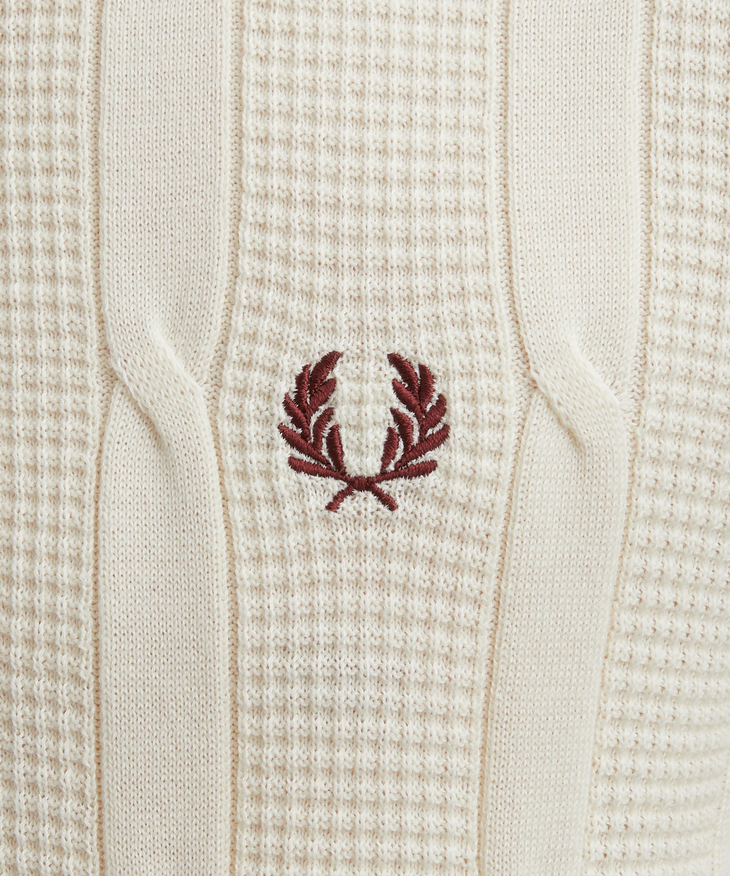 Fred Perry - Textured Cable-Knit Shirt image number 4