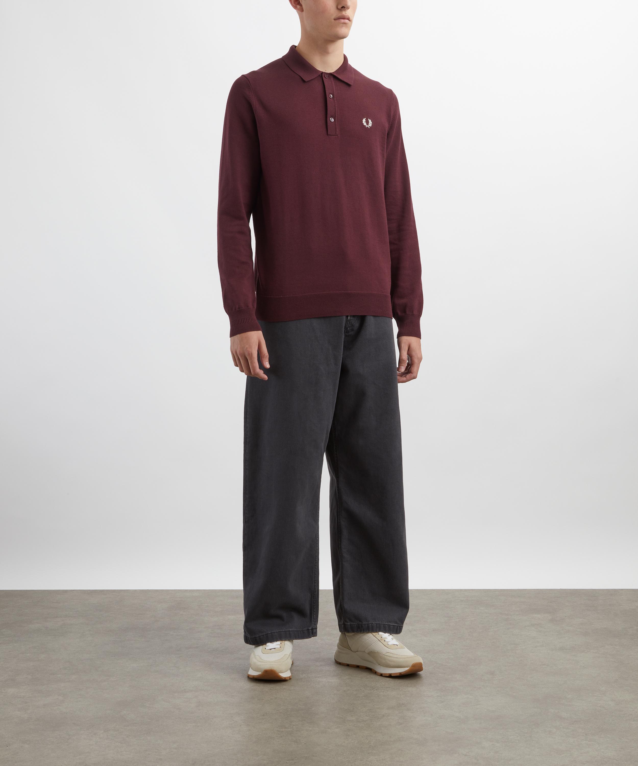 Fred Perry - Classic Knitted Long-Sleeve Shirt image number 1