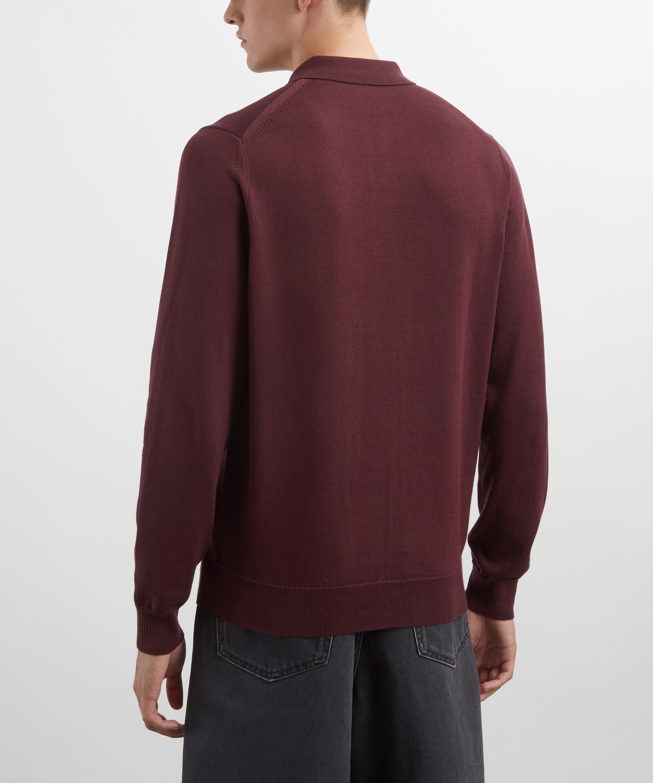 Fred Perry - Classic Knitted Long-Sleeve Shirt image number 3