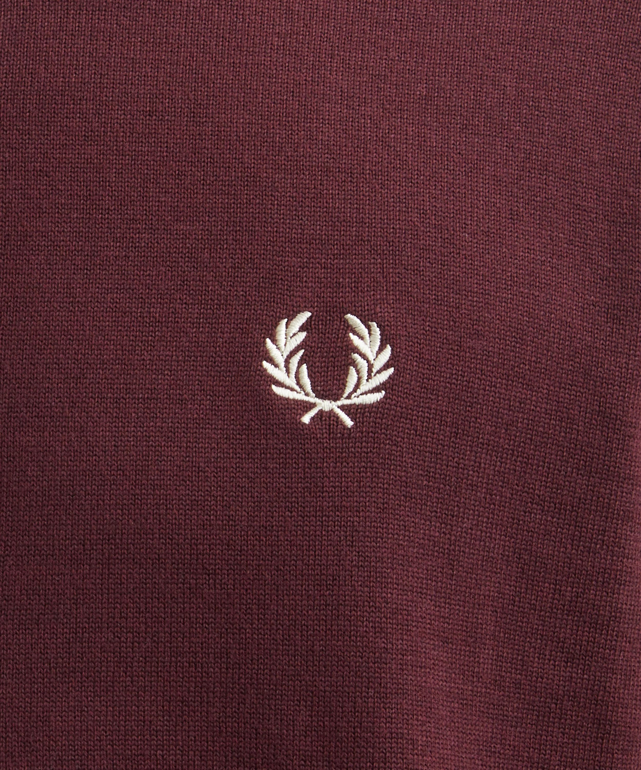 Fred Perry - Classic Knitted Long-Sleeve Shirt image number 4