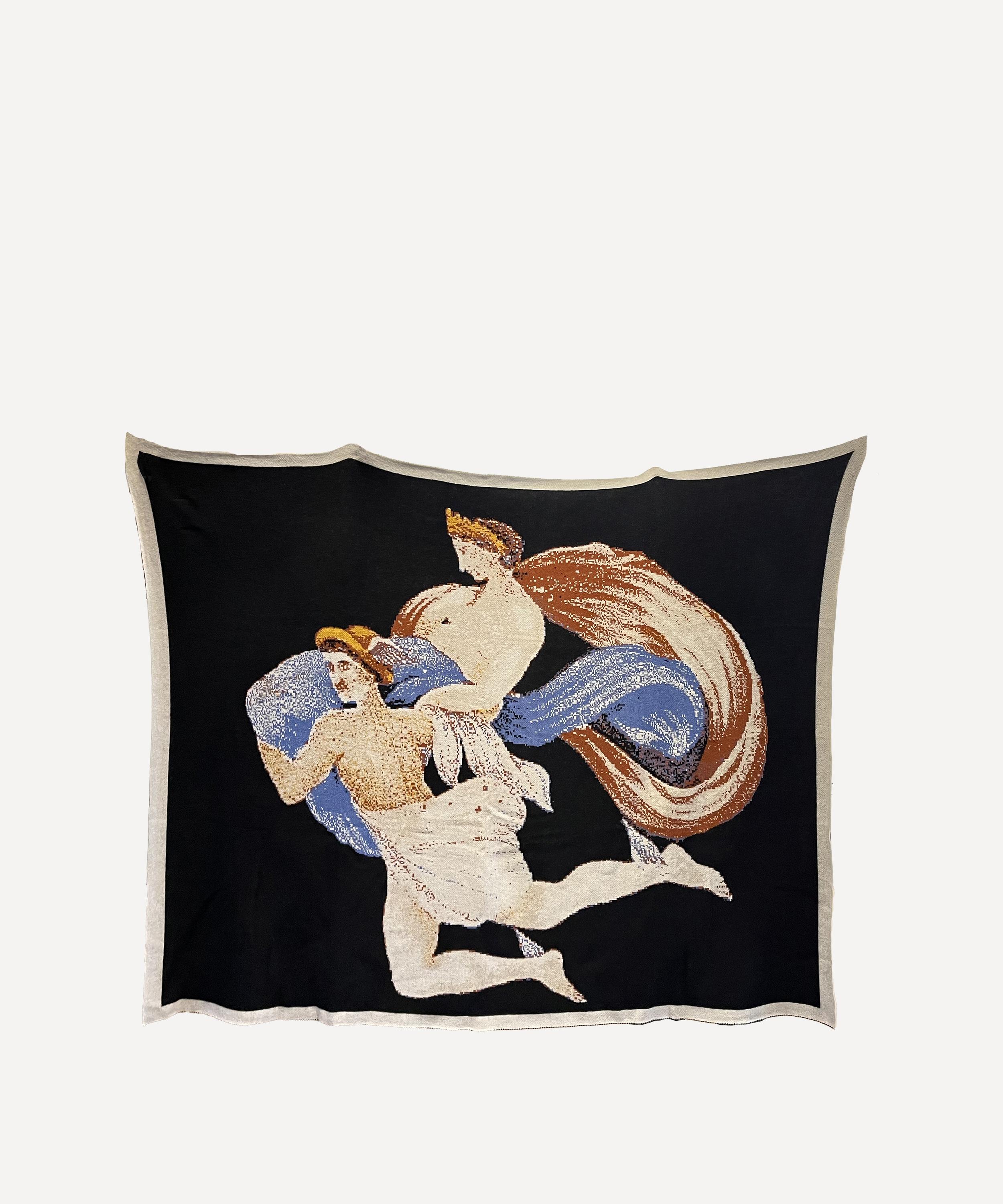 SAVED NY - Crowns of Gold Cashmere Throw