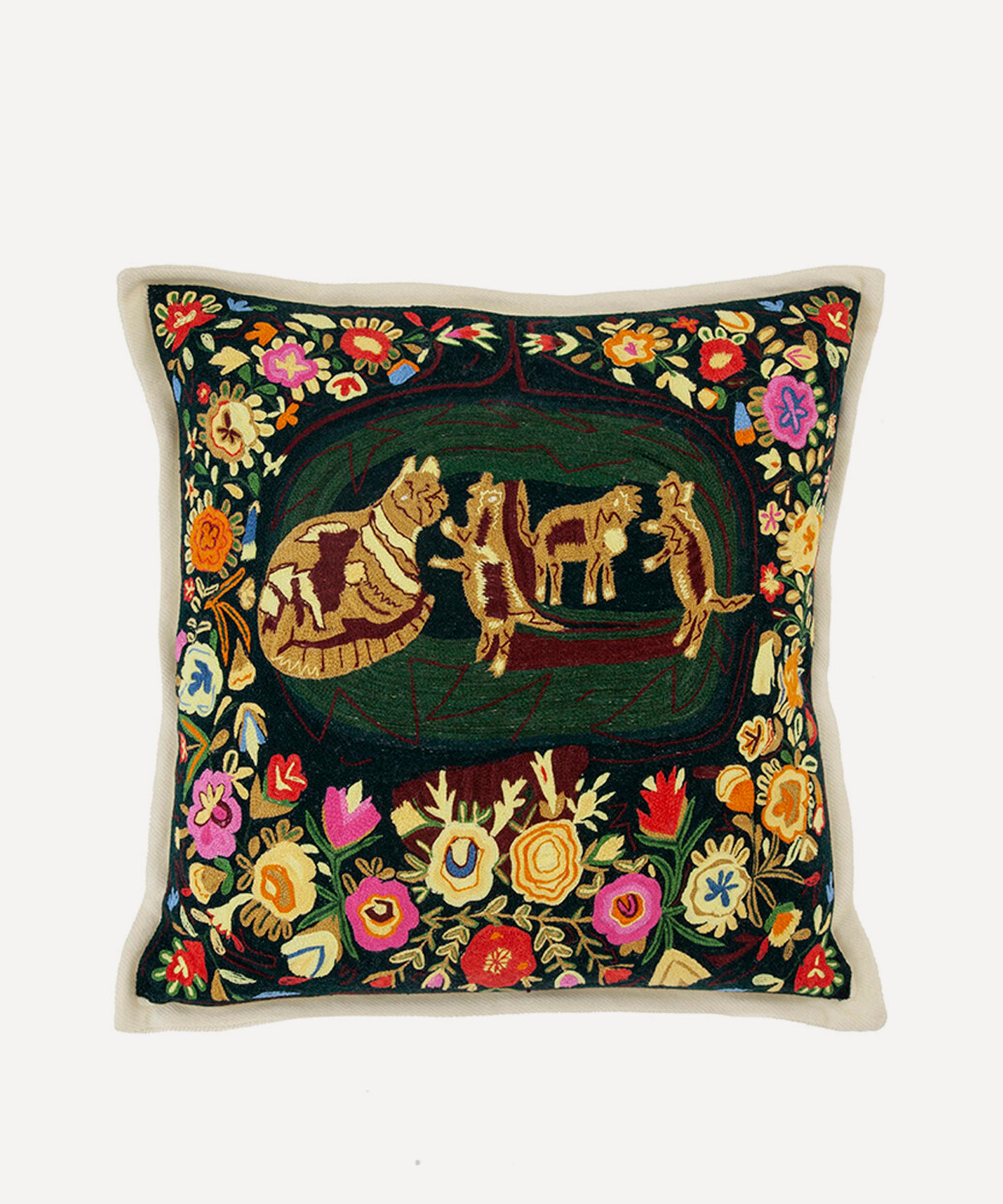 SAVED NY - Kittens Cashmere Cushion