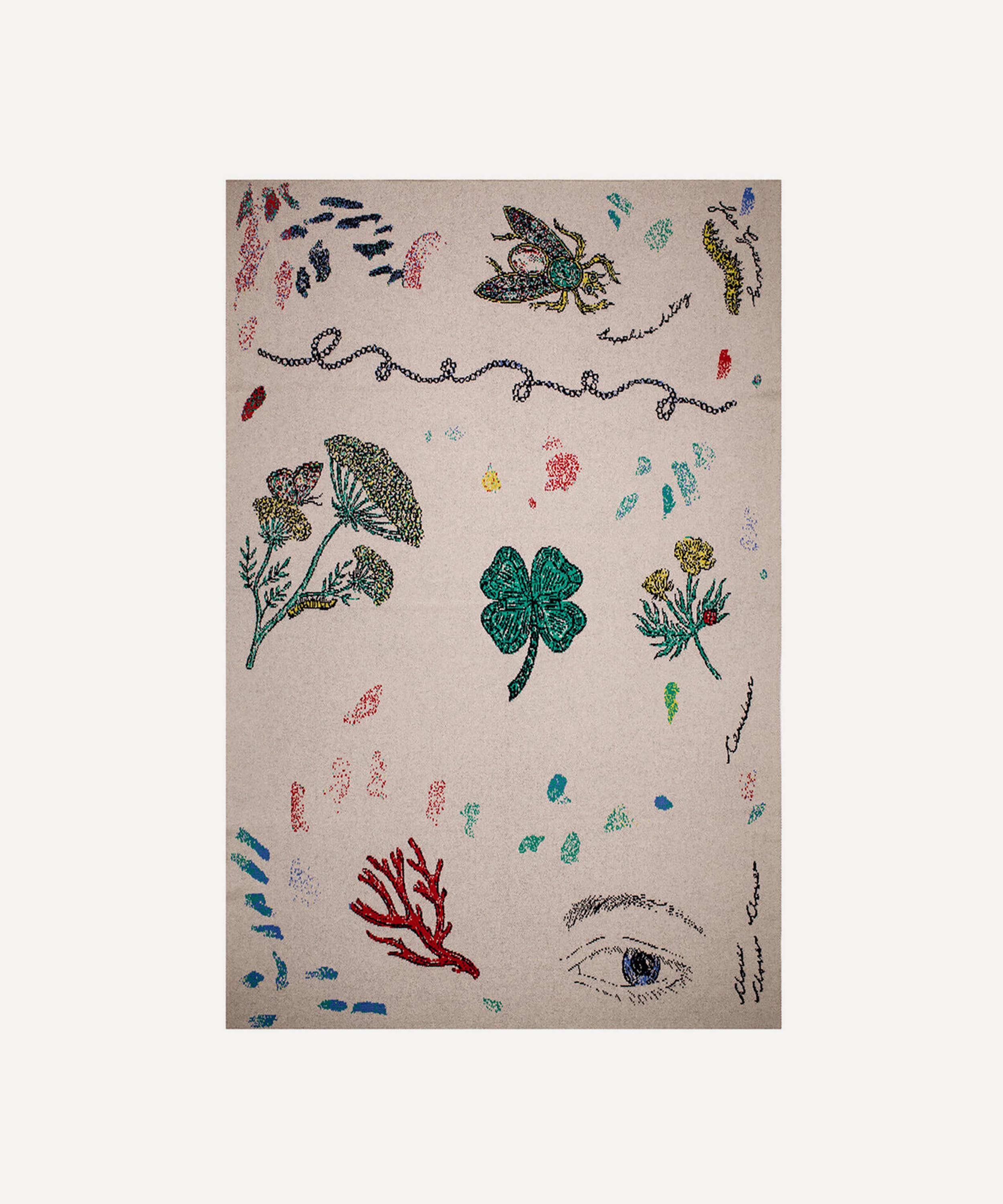 SAVED NY - Artist Sketchbook Cashmere Throw