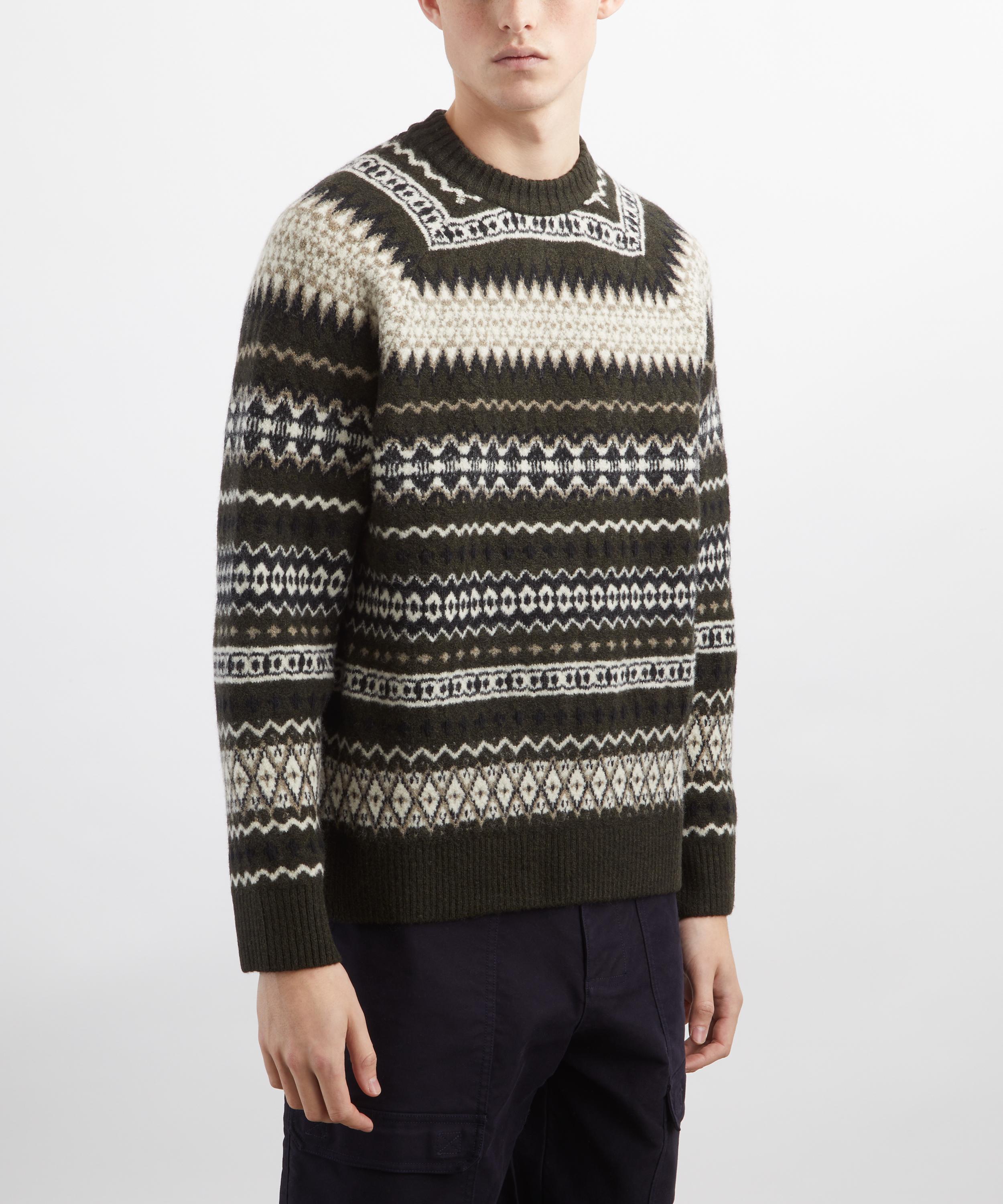 Barbour - Hase Fair Isle Crew Neck Jumper image number 2