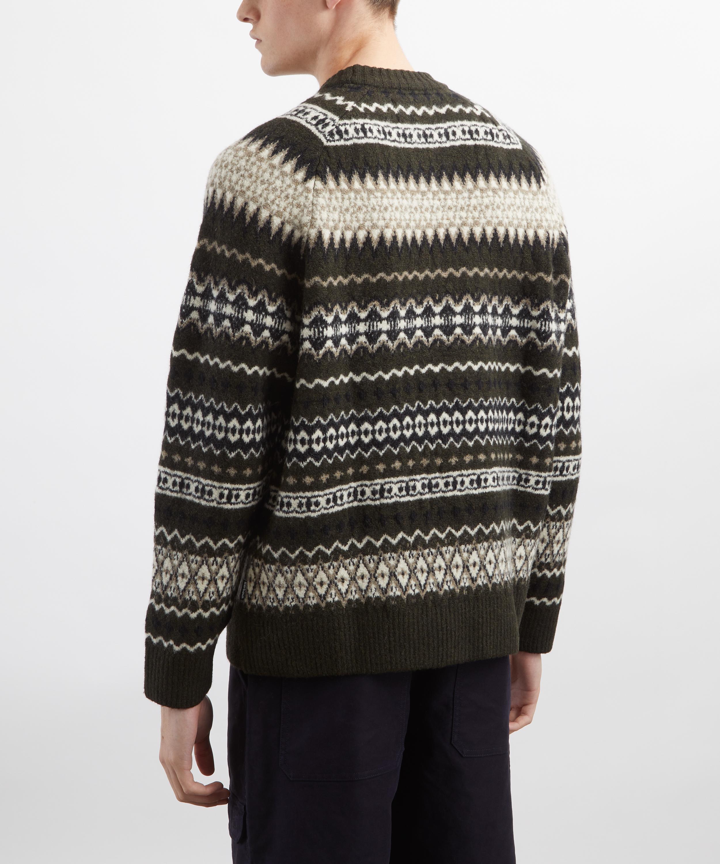 Barbour - Hase Fair Isle Crew Neck Jumper image number 3