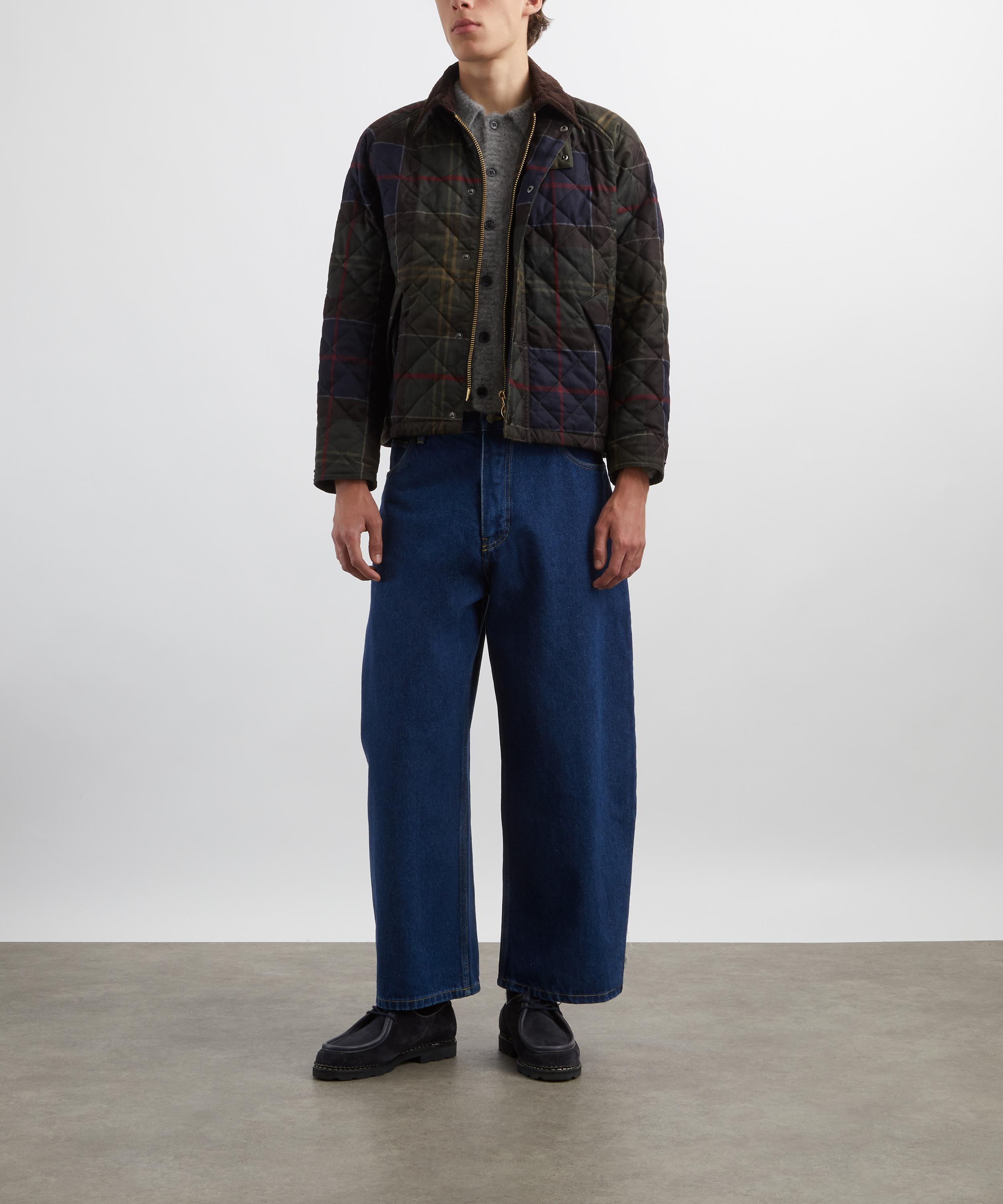 Barbour - Tartan Transport Quilted Jacket image number 1