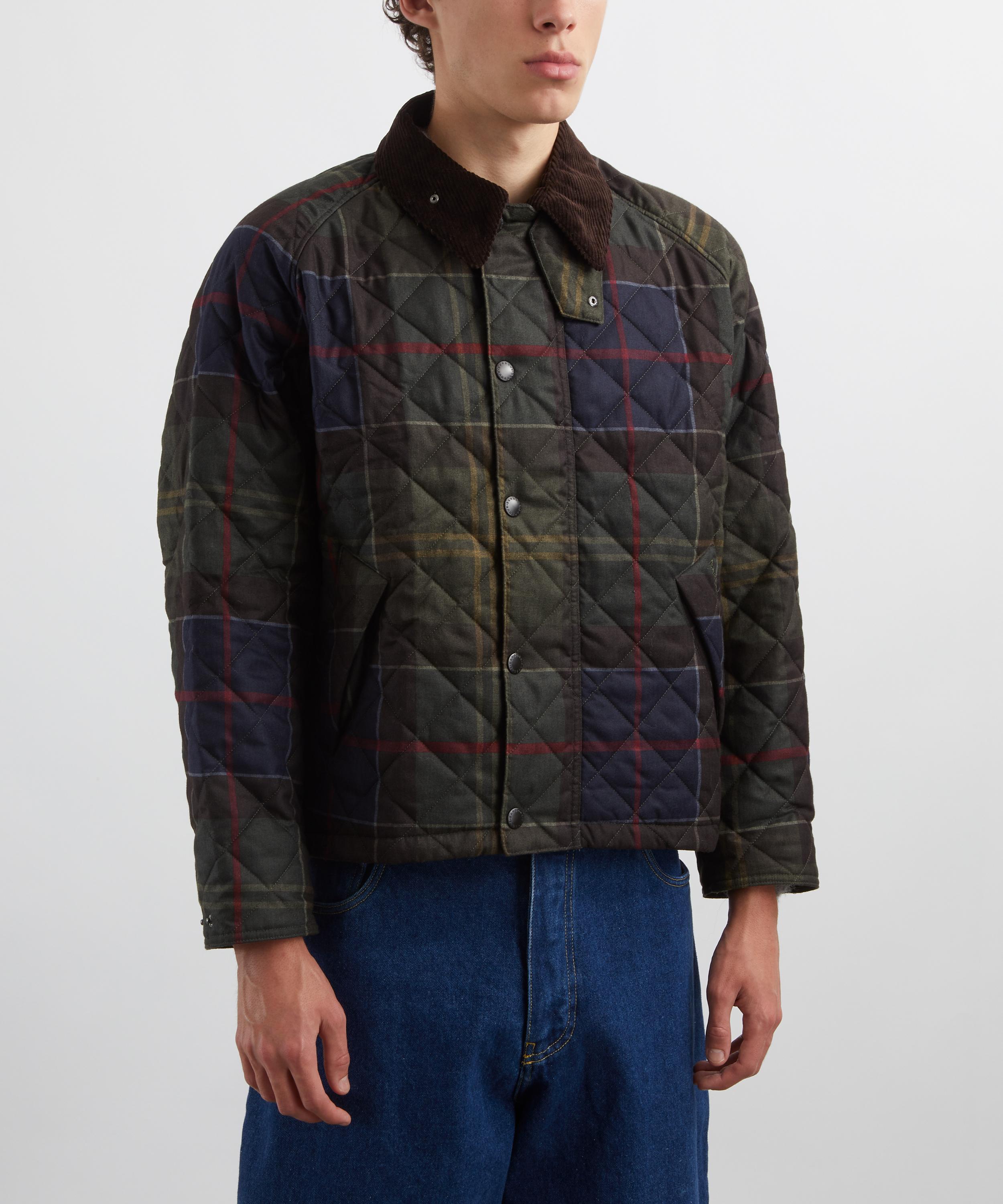 Barbour - Tartan Transport Quilted Jacket image number 2