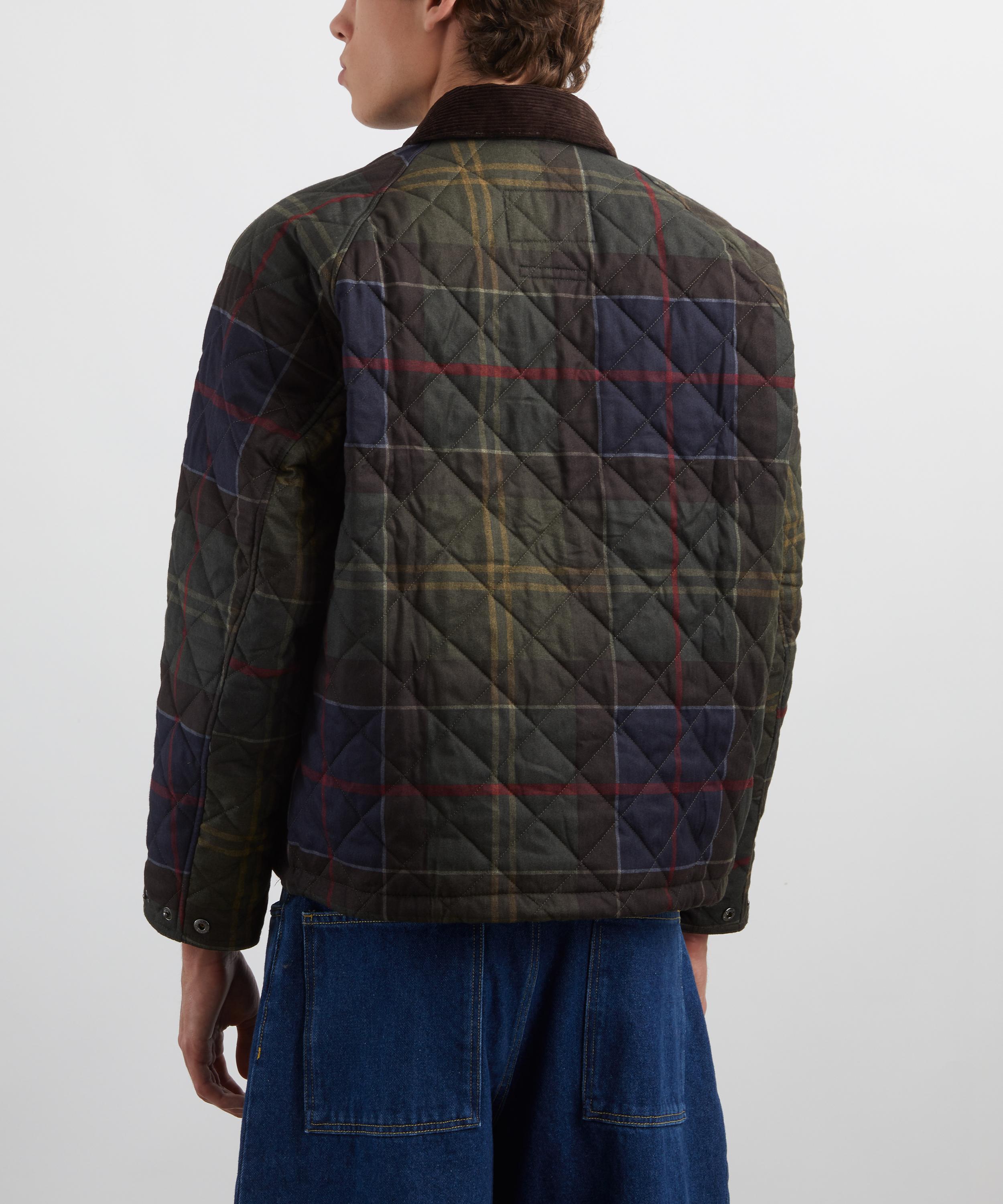 Barbour - Tartan Transport Quilted Jacket image number 3