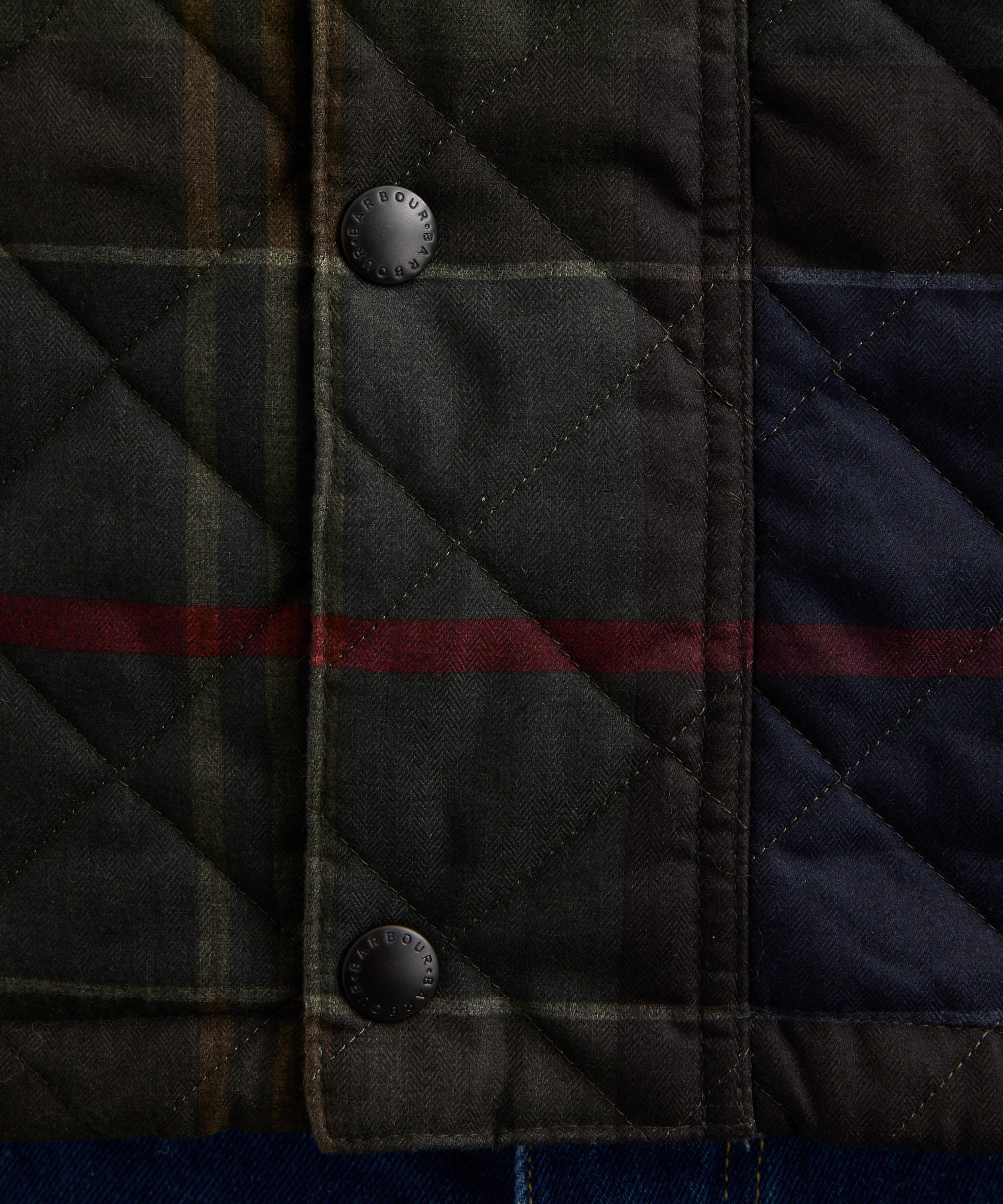 Barbour - Tartan Transport Quilted Jacket image number 4