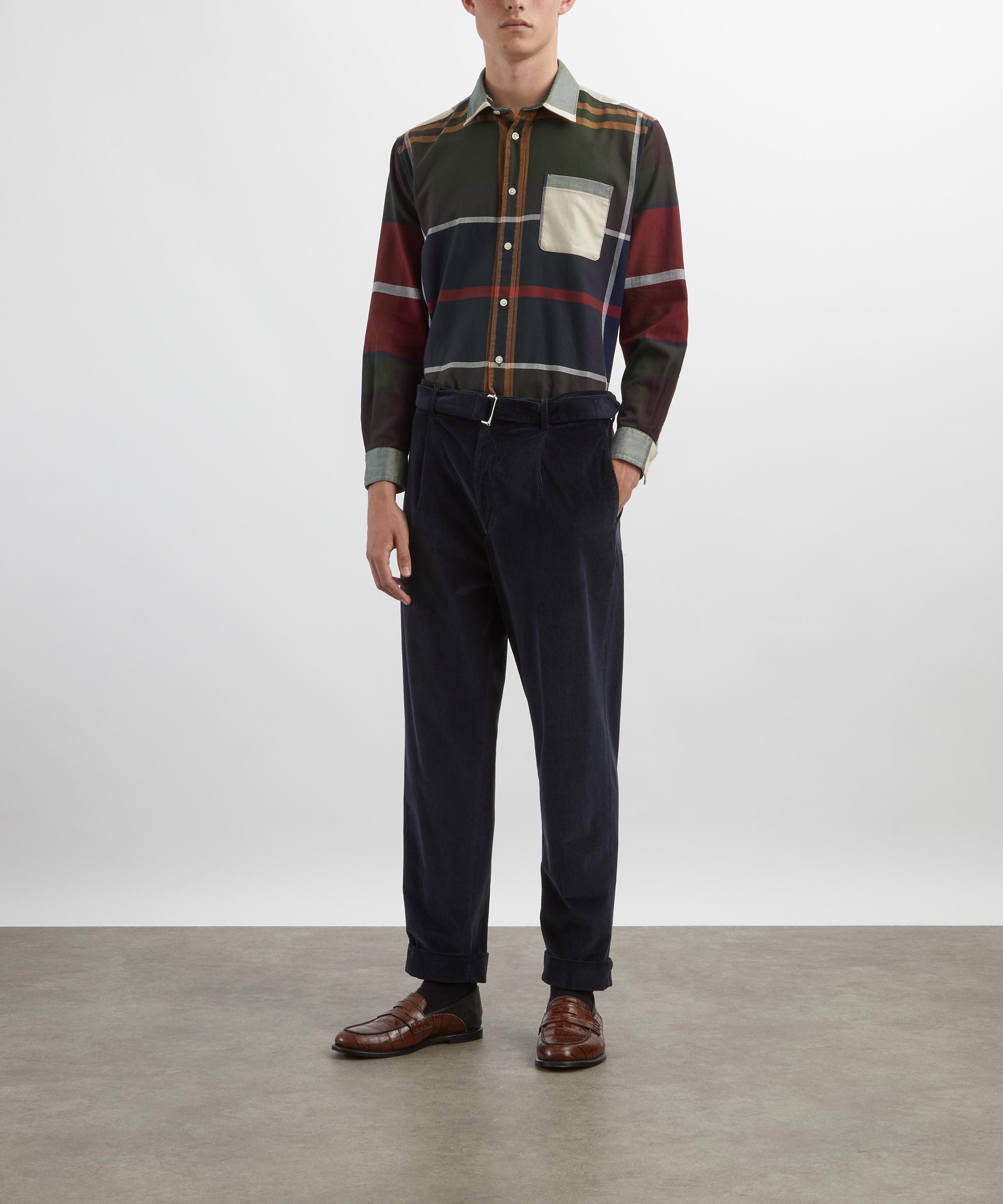 Barbour - Patchwork Oversized Tartan Shirt image number 1