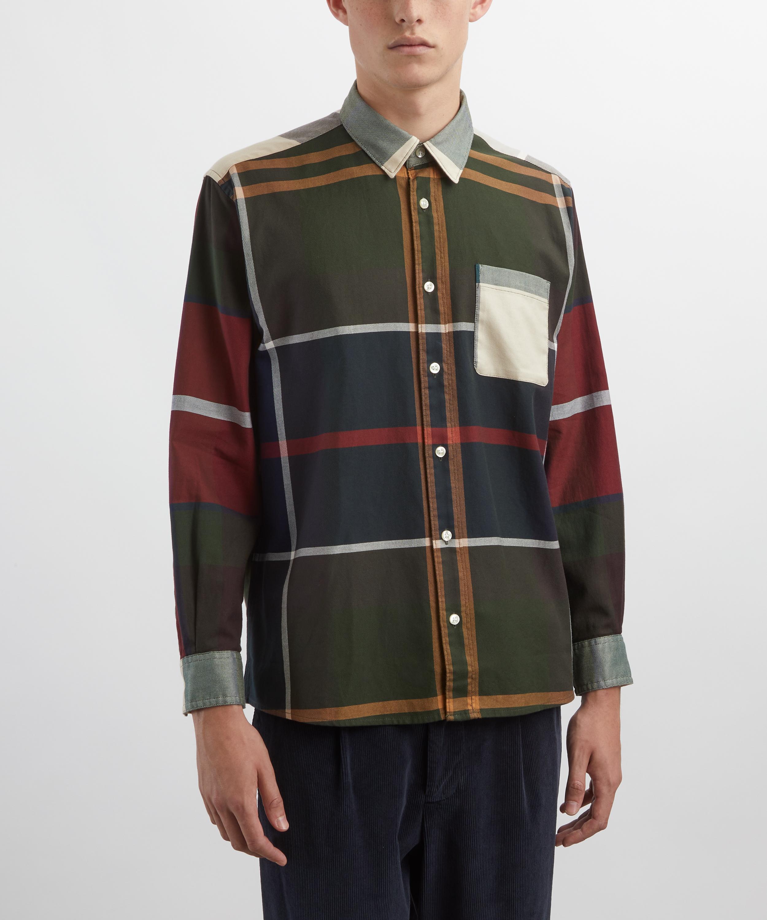 Barbour - Patchwork Oversized Tartan Shirt image number 2