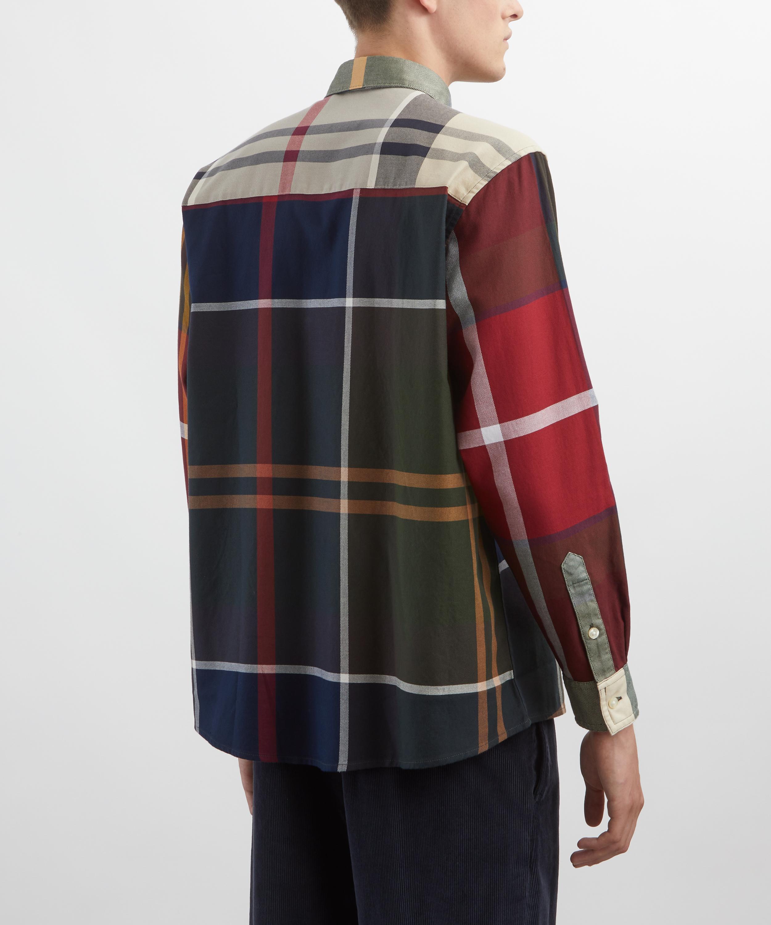 Barbour - Patchwork Oversized Tartan Shirt image number 3