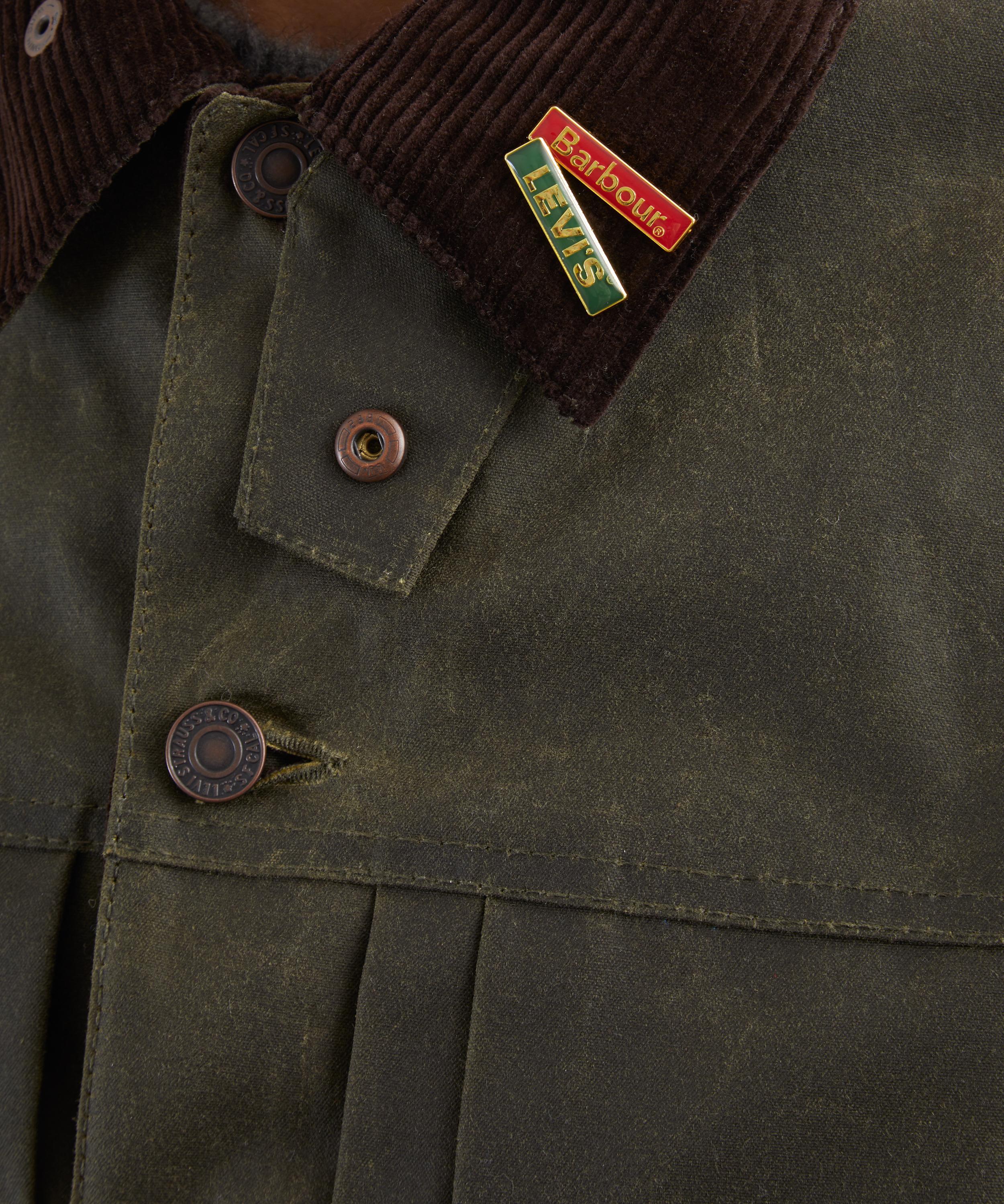 Barbour x Levi's Type II Waxed Jacket | Liberty