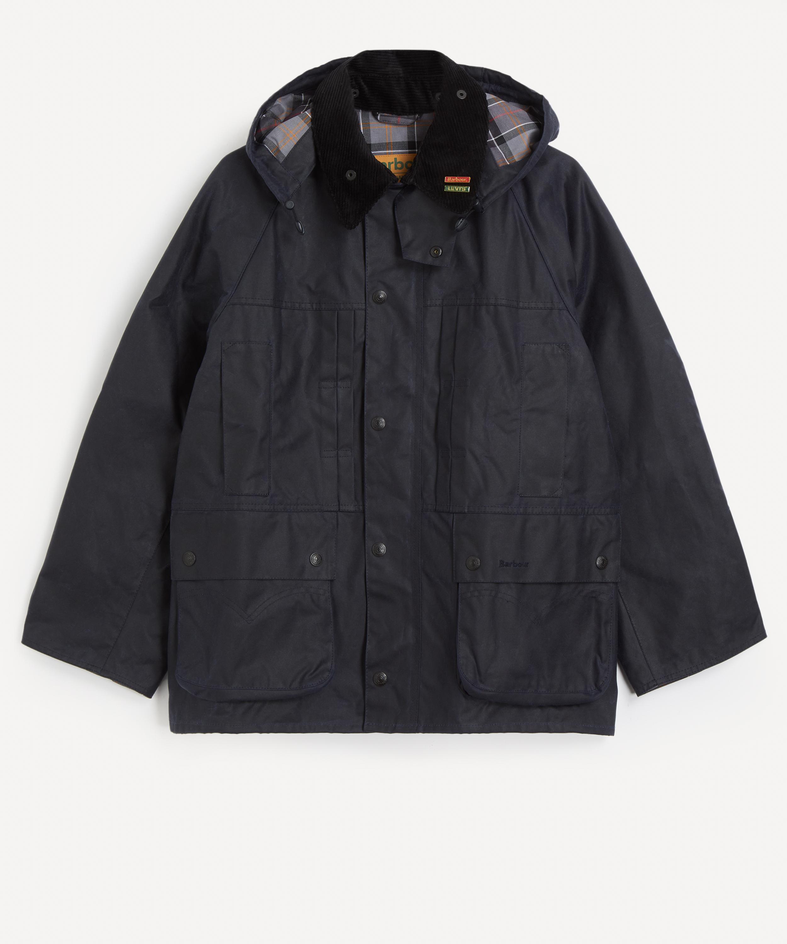 Barbour - x Levi's Oversized Bedale Waxed Jacket