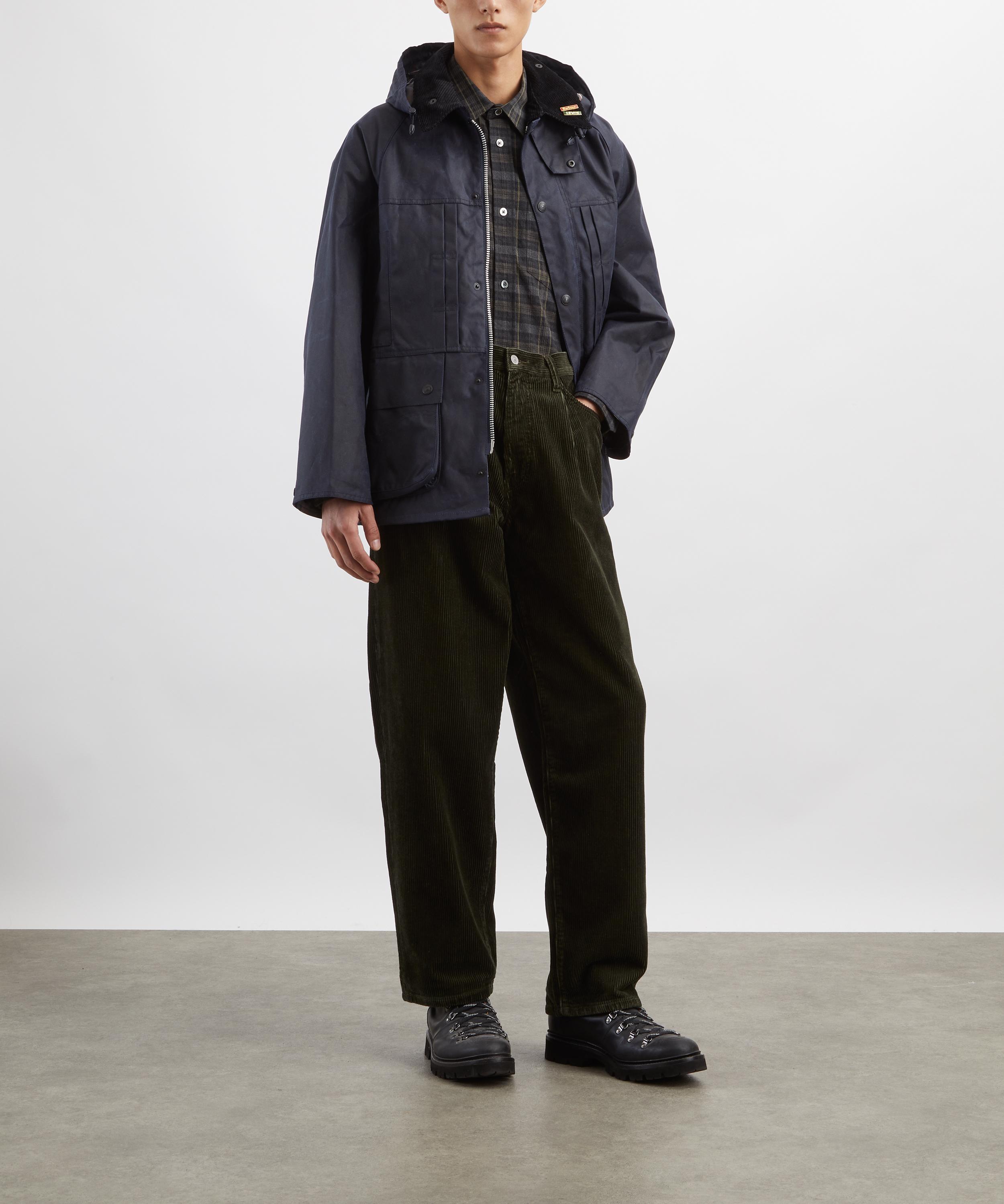 Barbour - x Levi's Oversized Bedale Waxed Jacket image number 1
