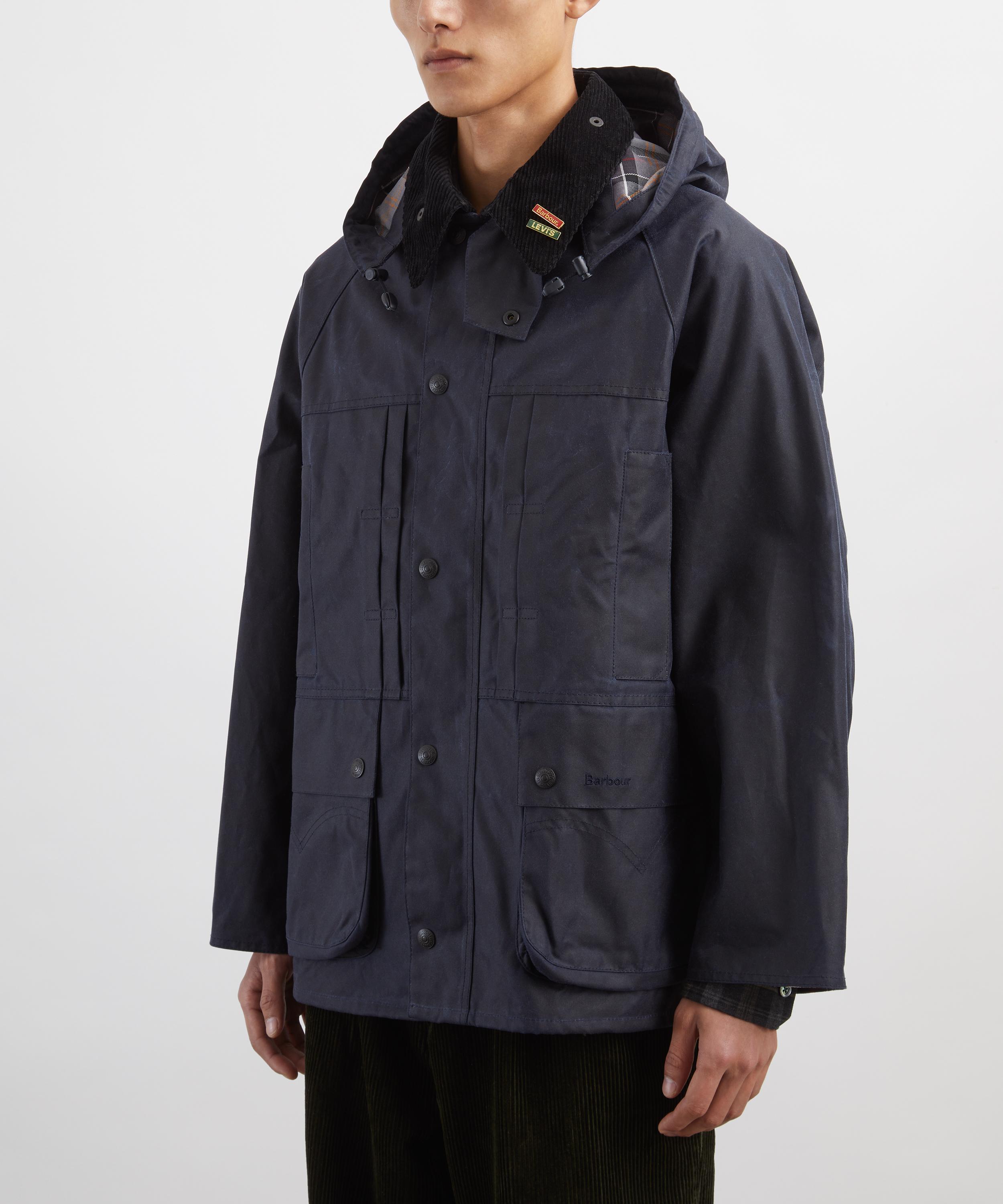 Barbour - x Levi's Oversized Bedale Waxed Jacket image number 2