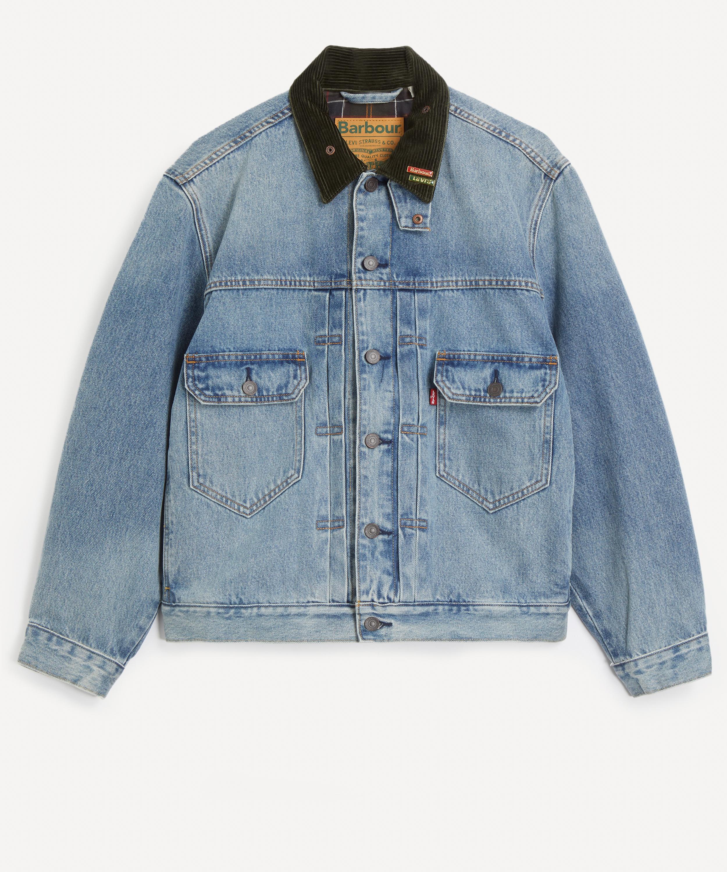 Barbour - x Levi's Type II Denim Jacket image number 0