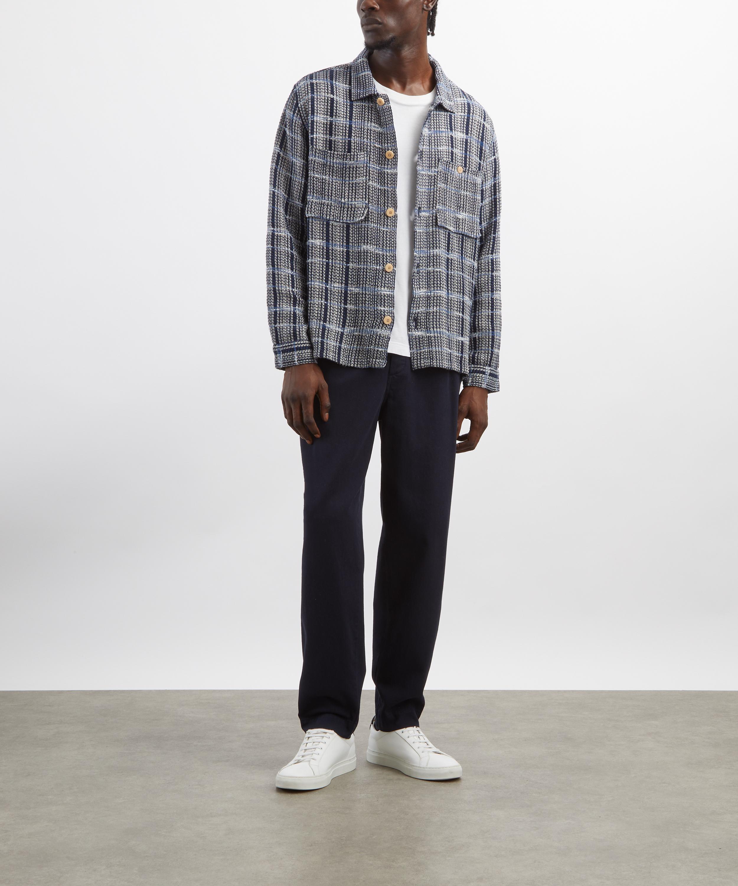 Folk - Check Patch Overshirt image number 1