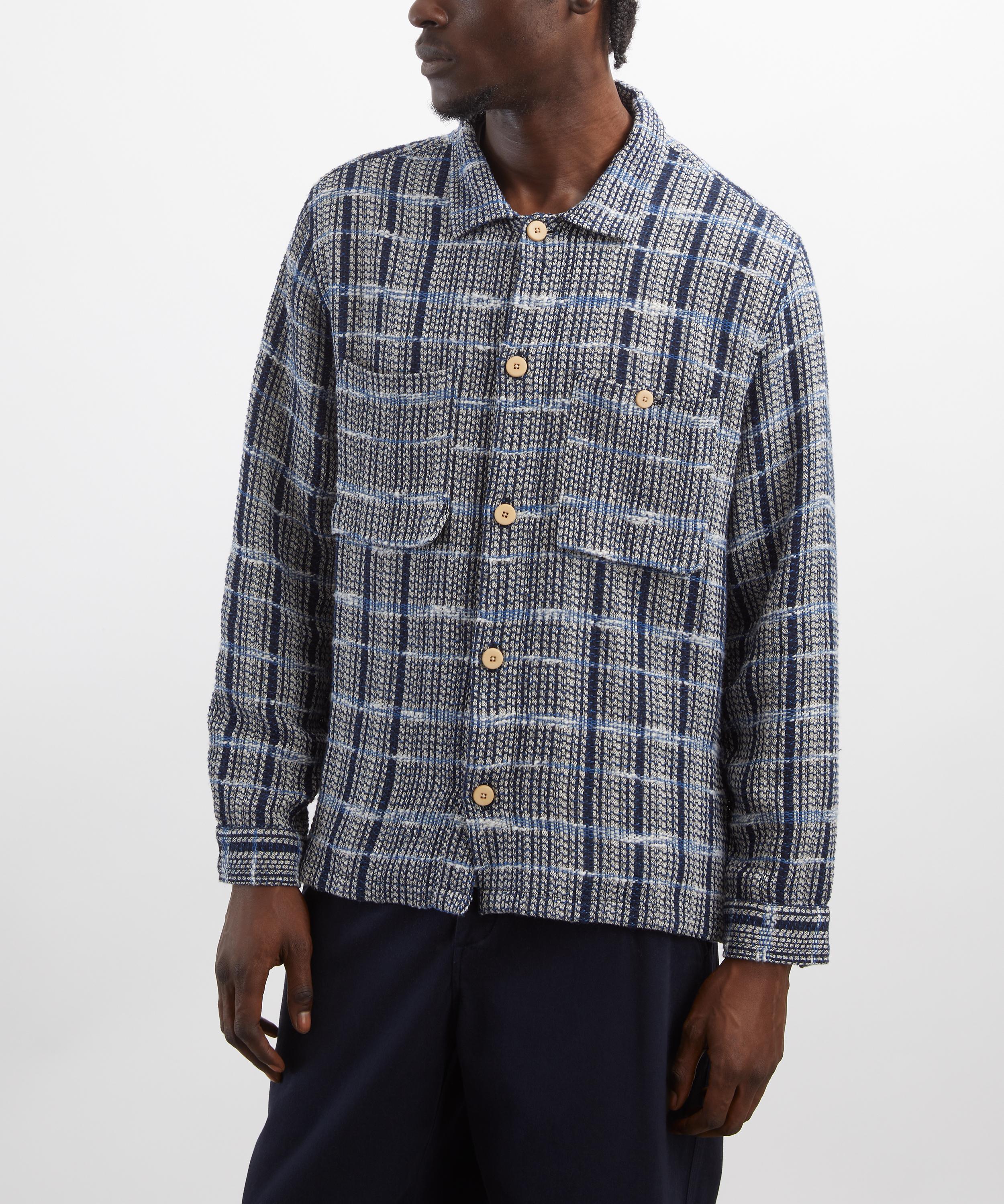 Folk - Check Patch Overshirt image number 2
