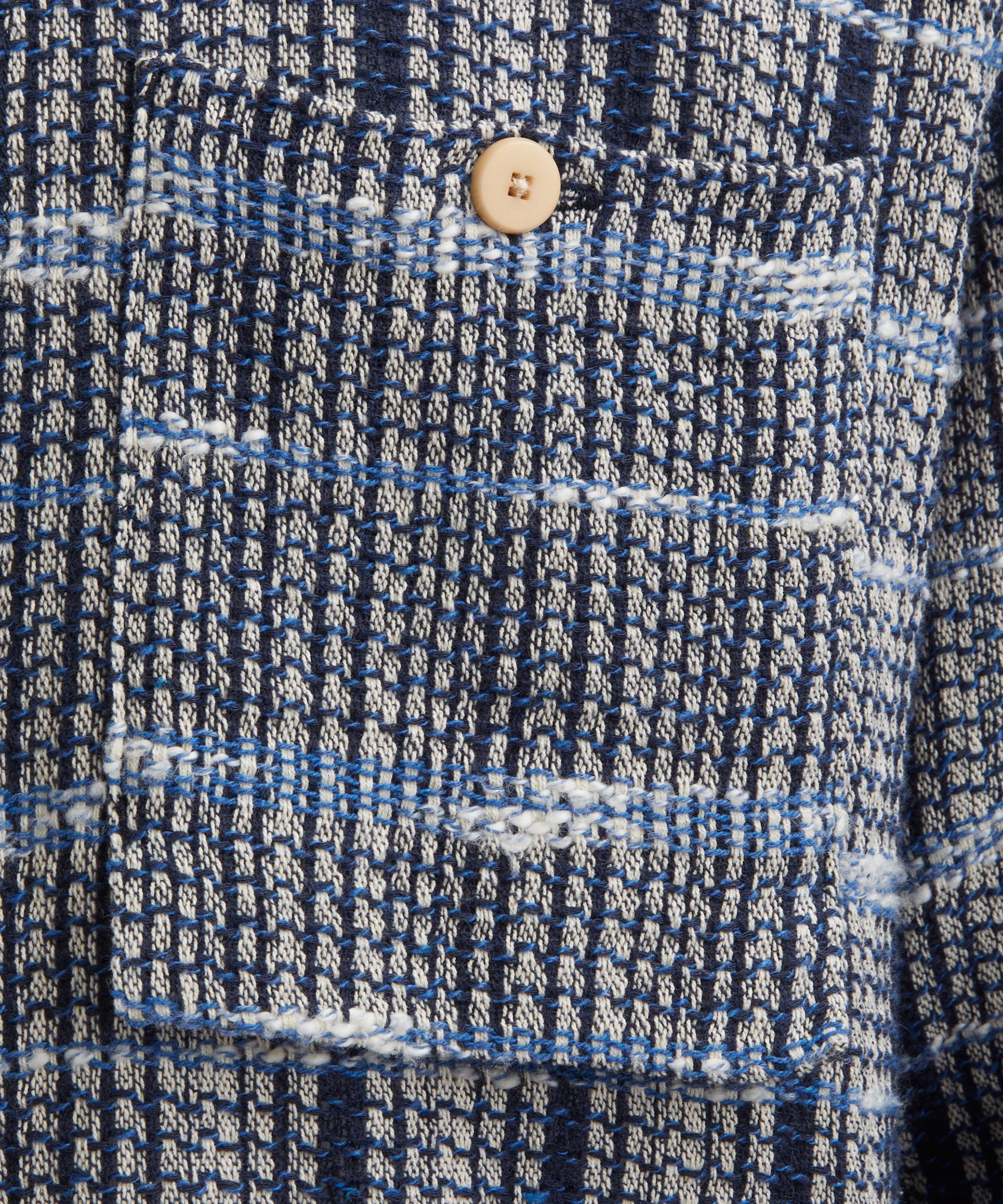 Folk - Check Patch Overshirt image number 4