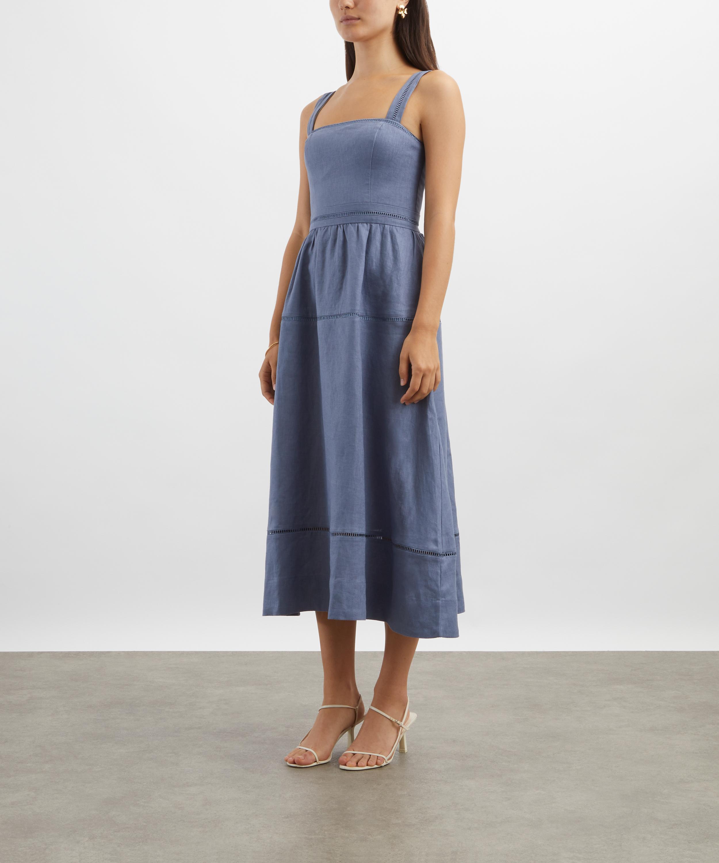 Reformation - Everett Cornflower Midi Dress  image number 2
