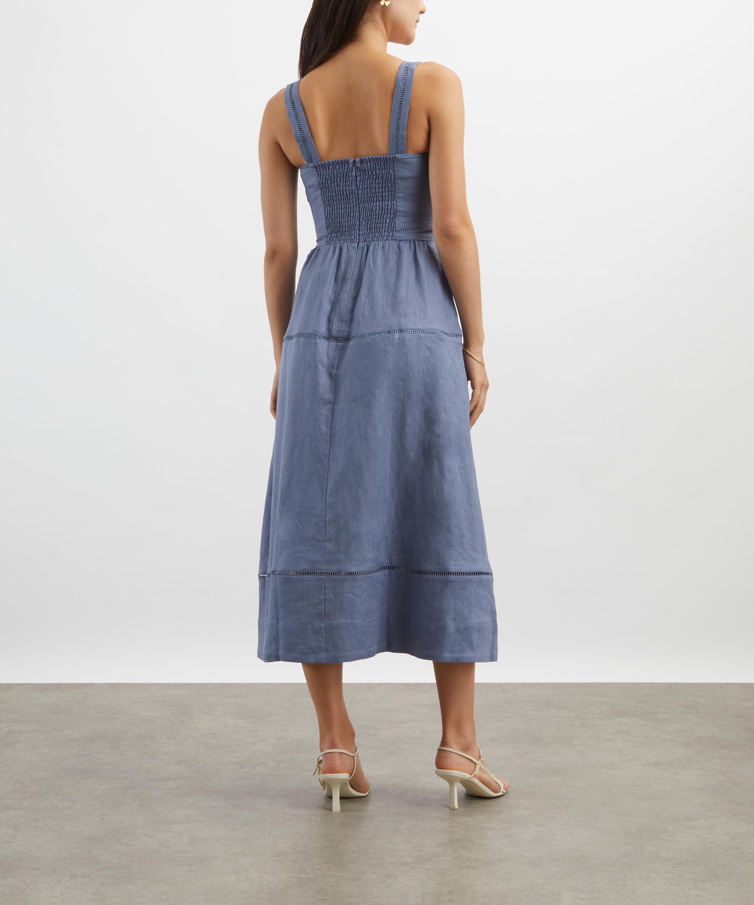 Reformation - Everett Cornflower Midi Dress  image number 3