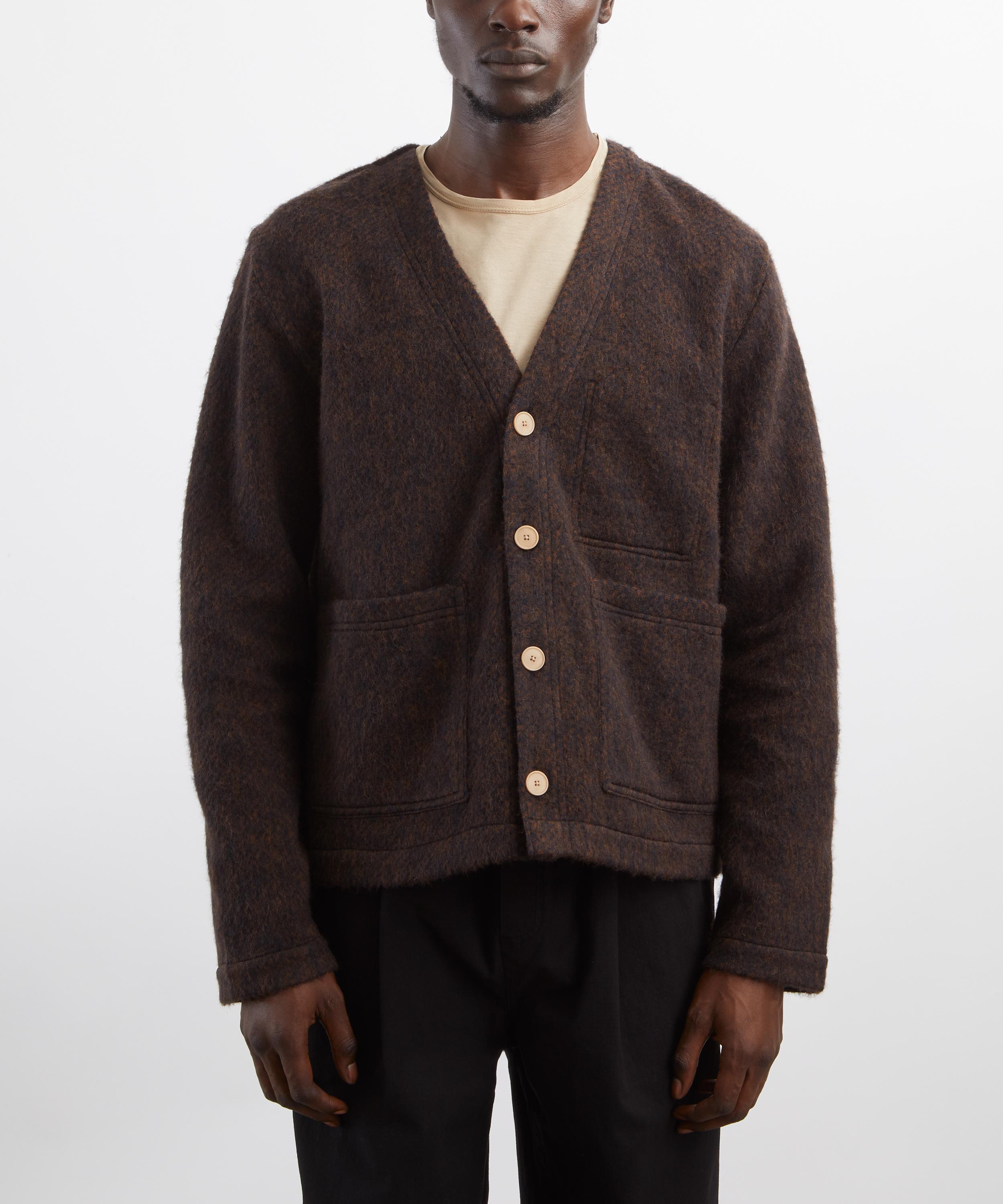 Folk - Brushed Wool Pocket Cardigan image number 2