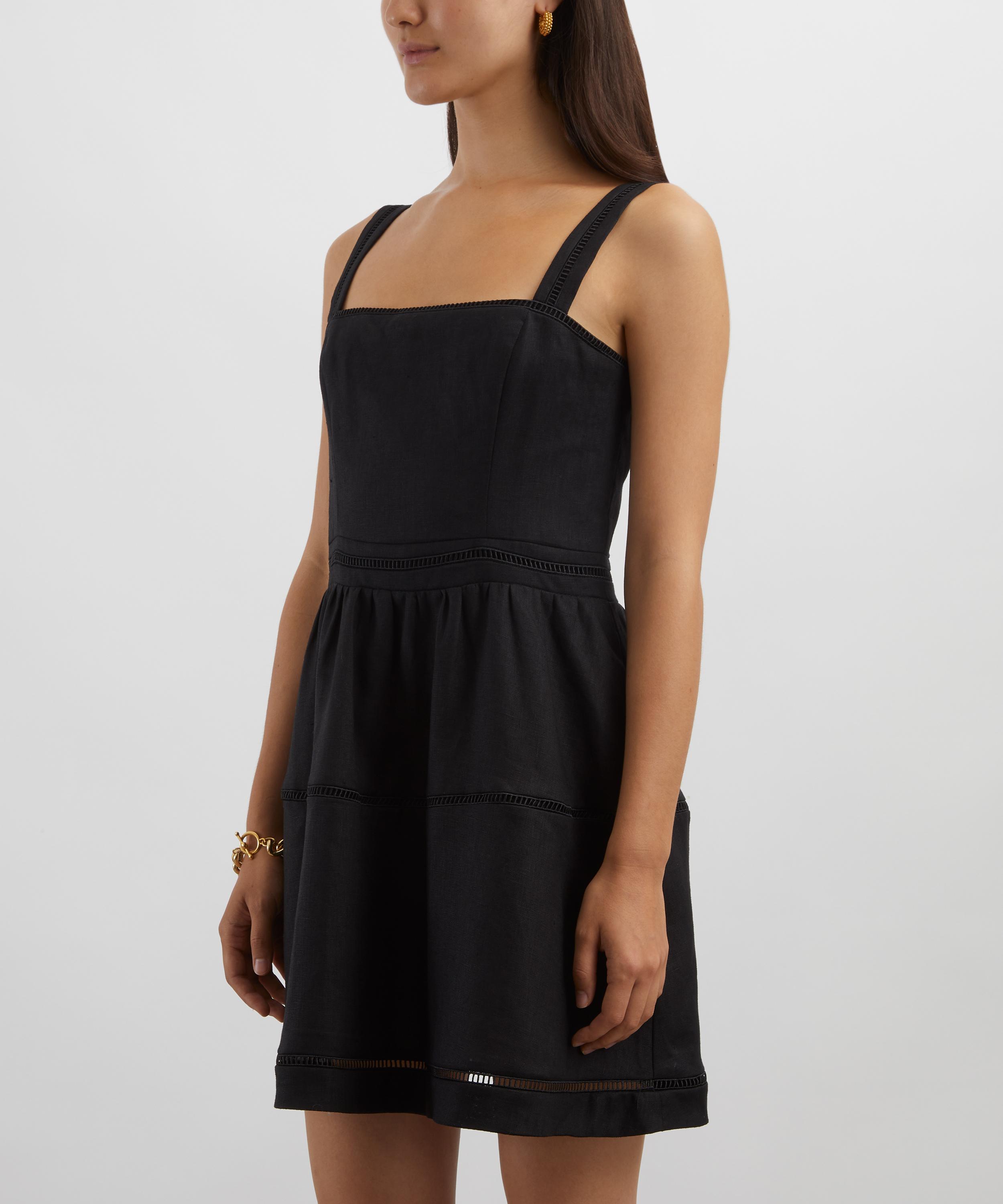 Reformation - Everett Black Mini Dress  image number 2