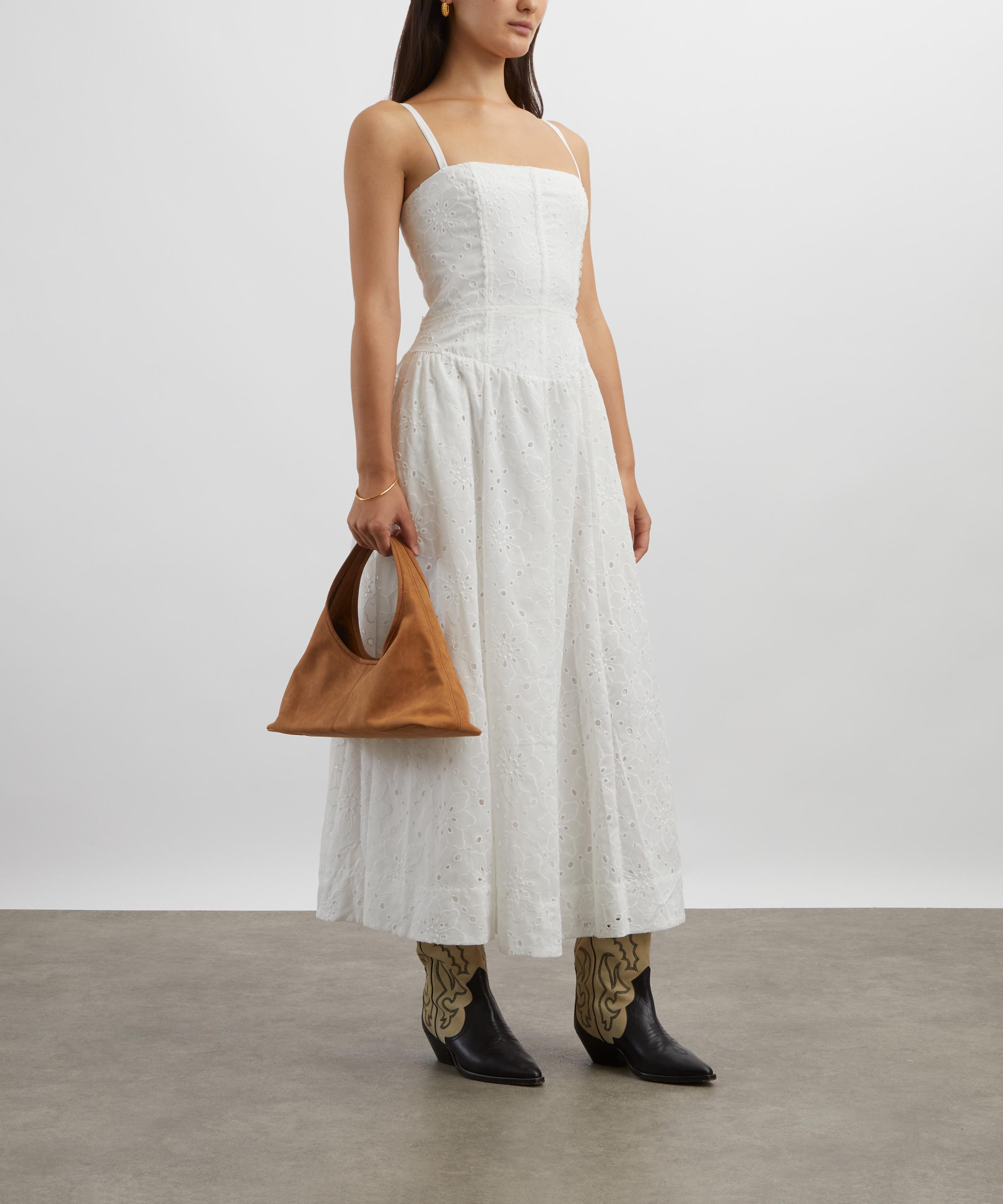 Reformation - Katarin White Broderie Anglaise Dress image number 1