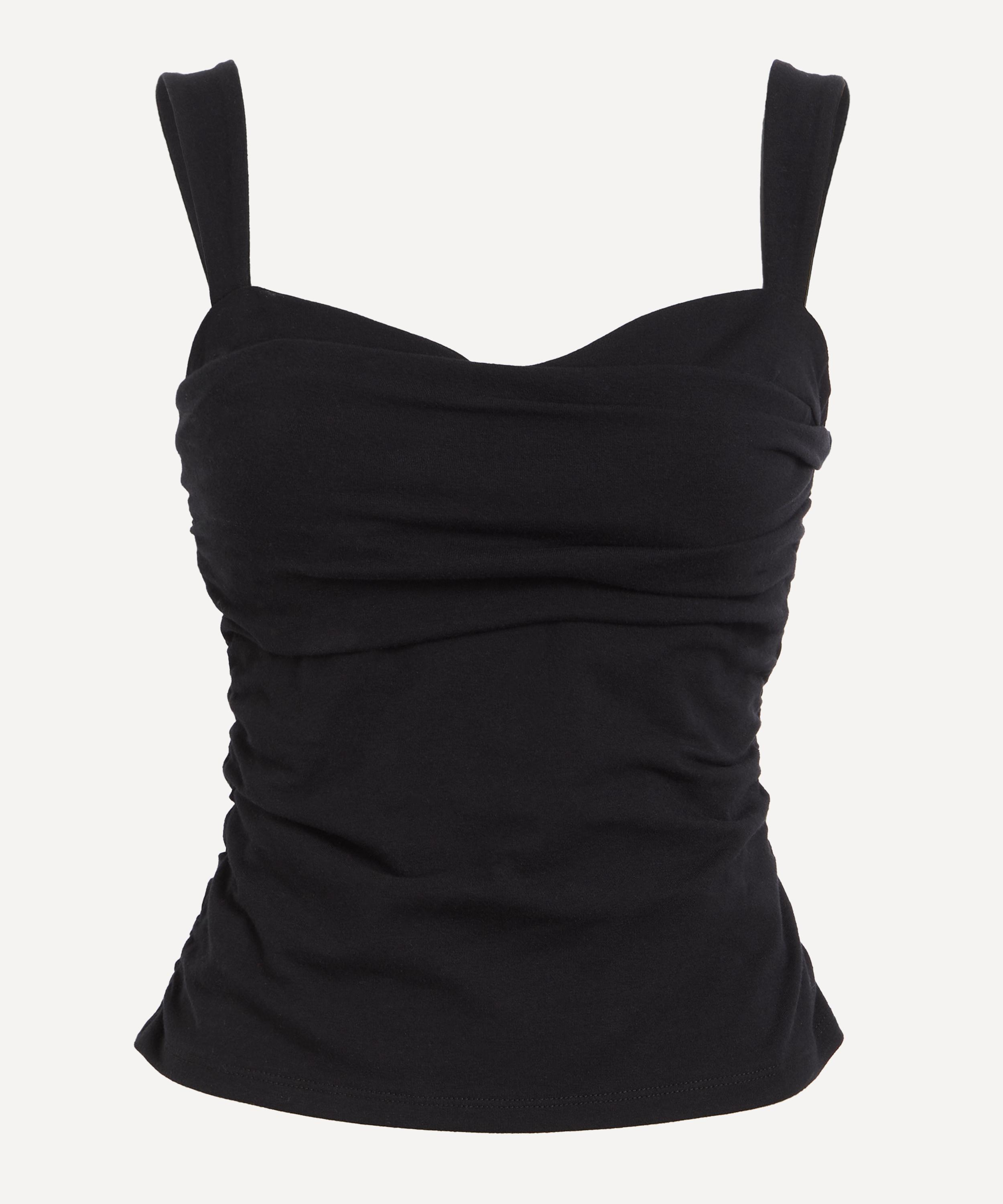 Reformation - Trish Black Knit Top image number 0