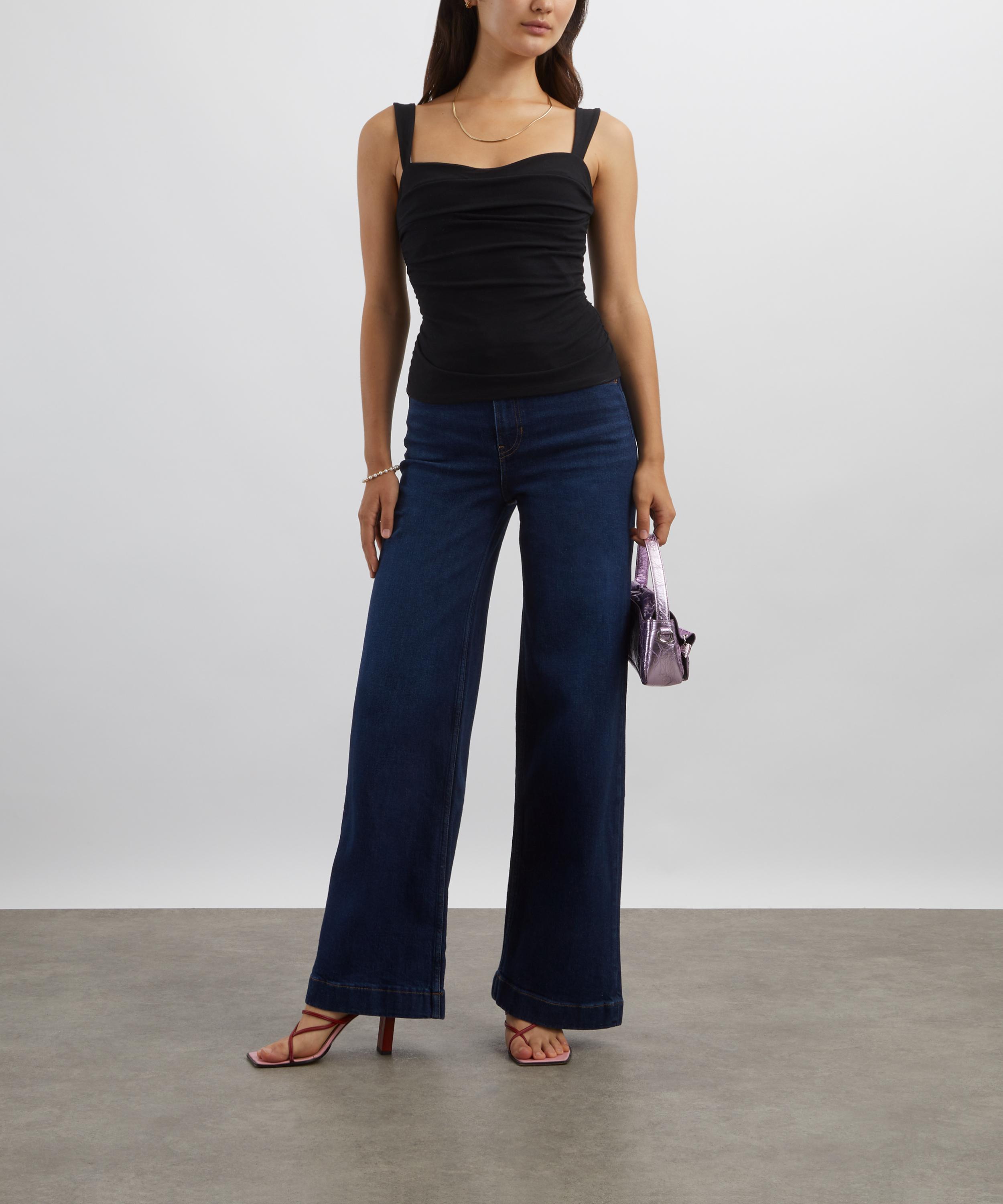 Reformation - Trish Black Knit Top image number 1
