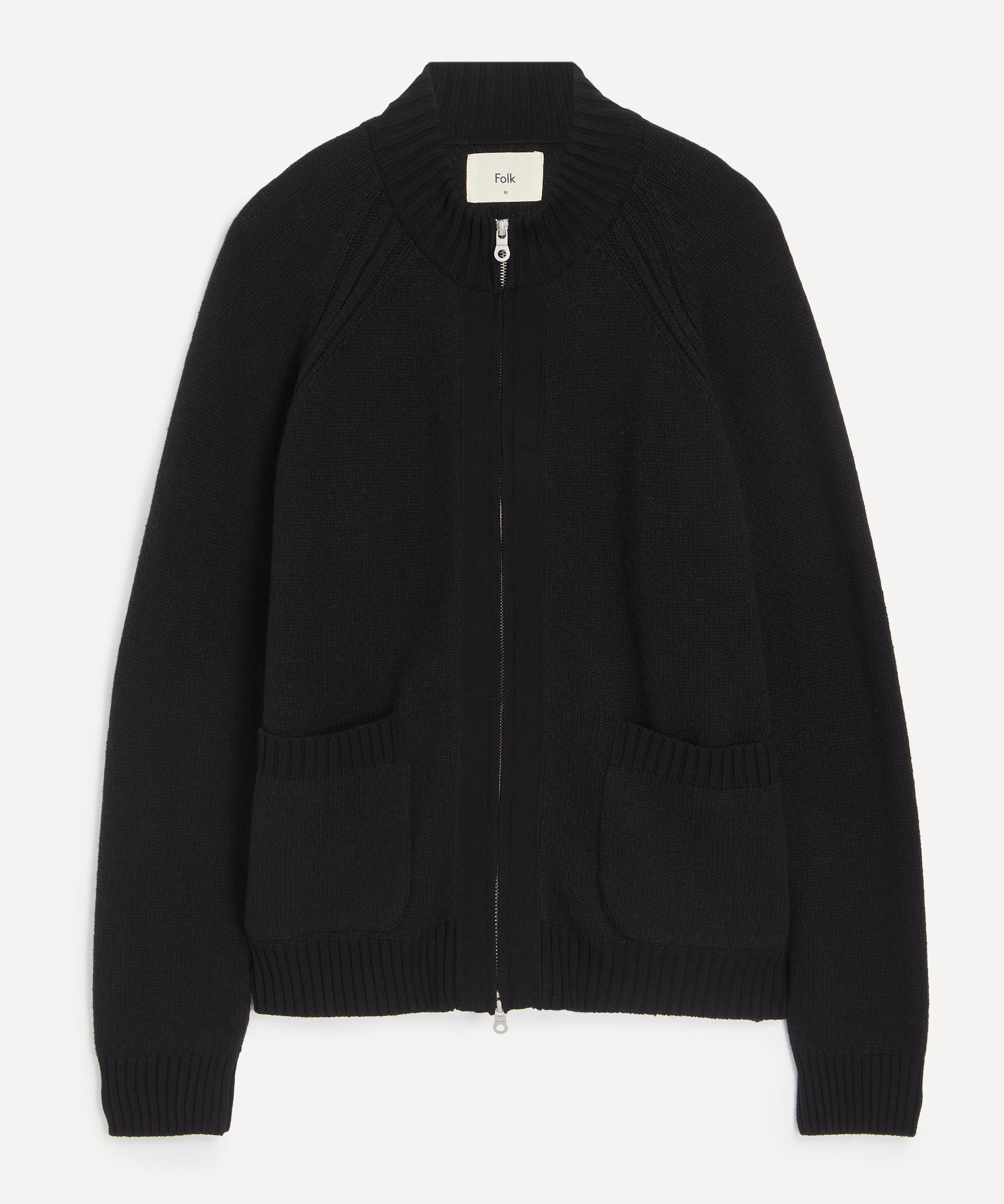 Folk - Knitted Zip-Through Bomber image number 0