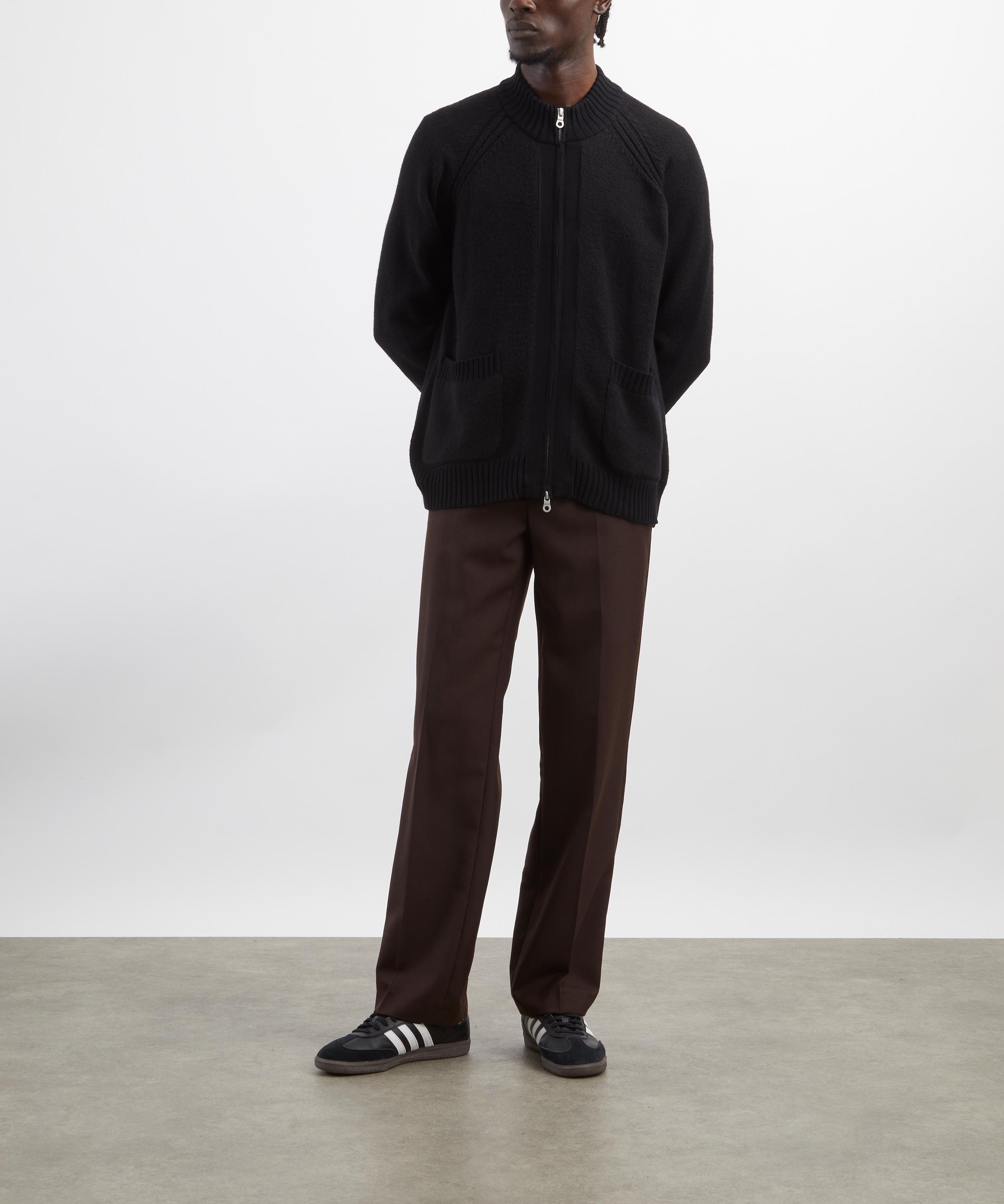 Folk - Knitted Zip-Through Bomber image number 1