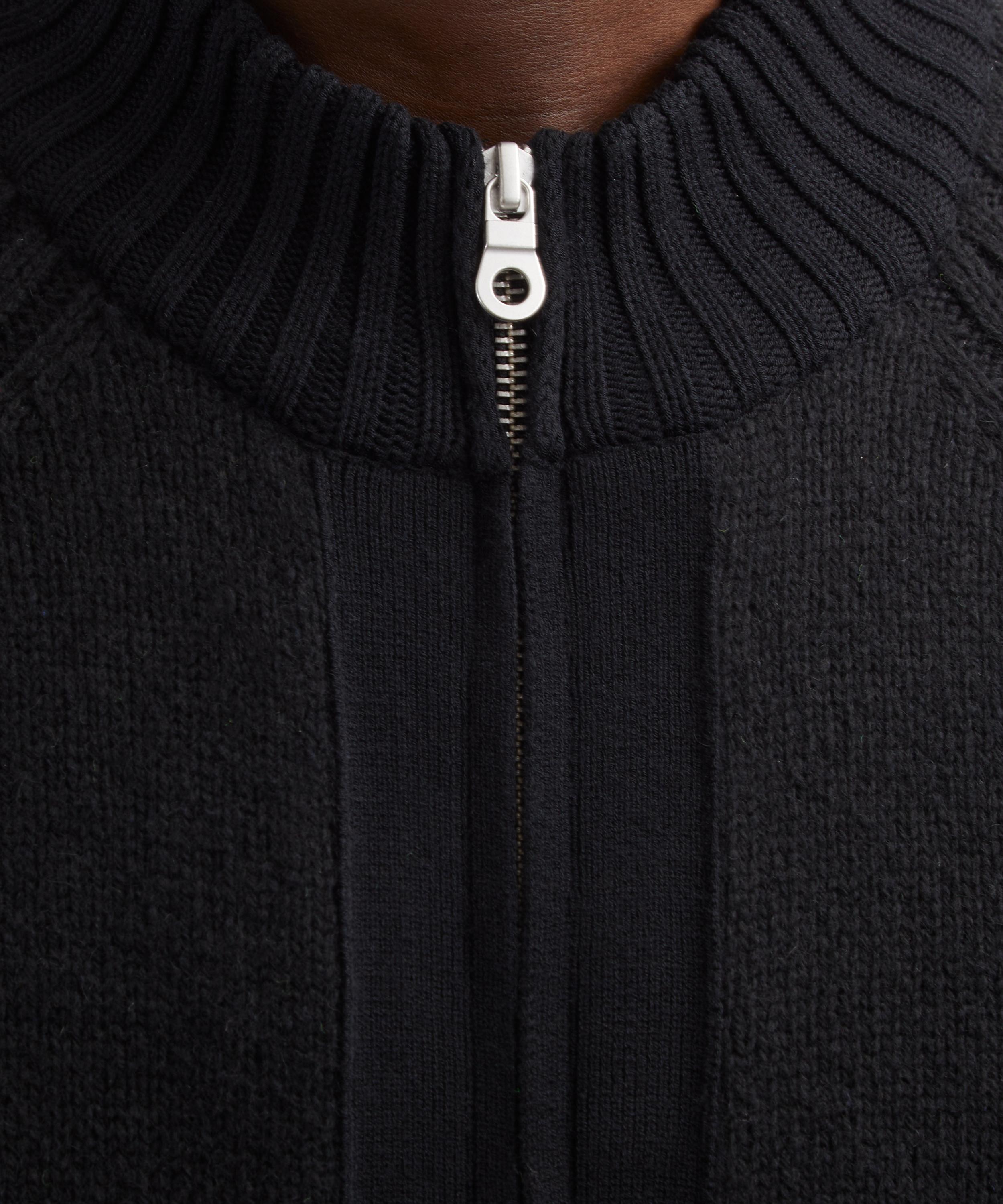 Folk - Knitted Zip-Through Bomber image number 4