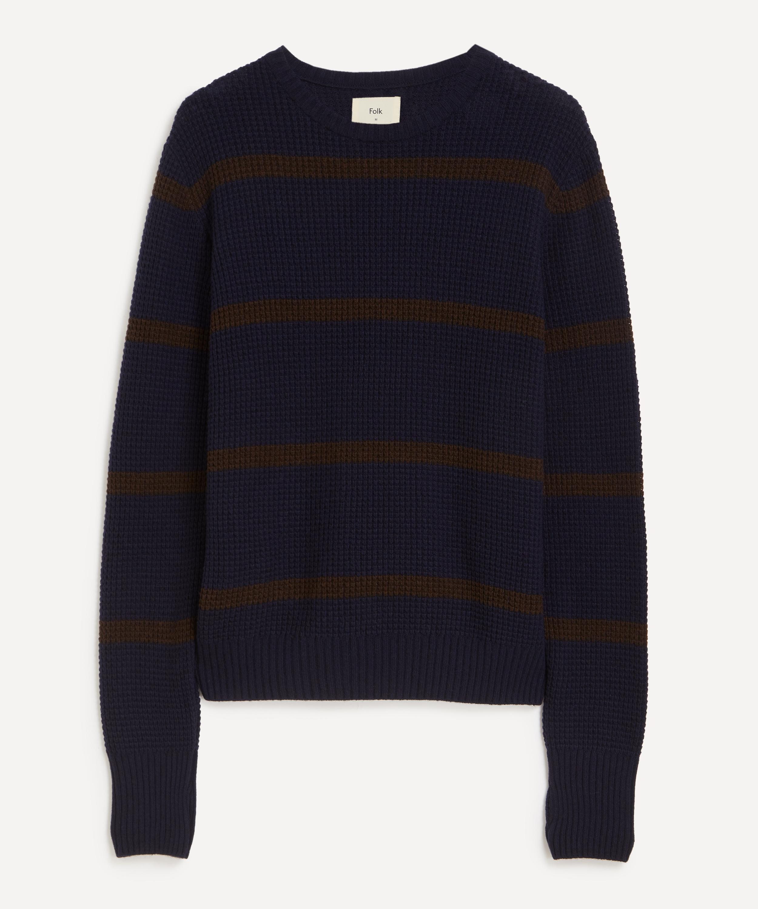Folk - Waffle Crew Neck Jumper