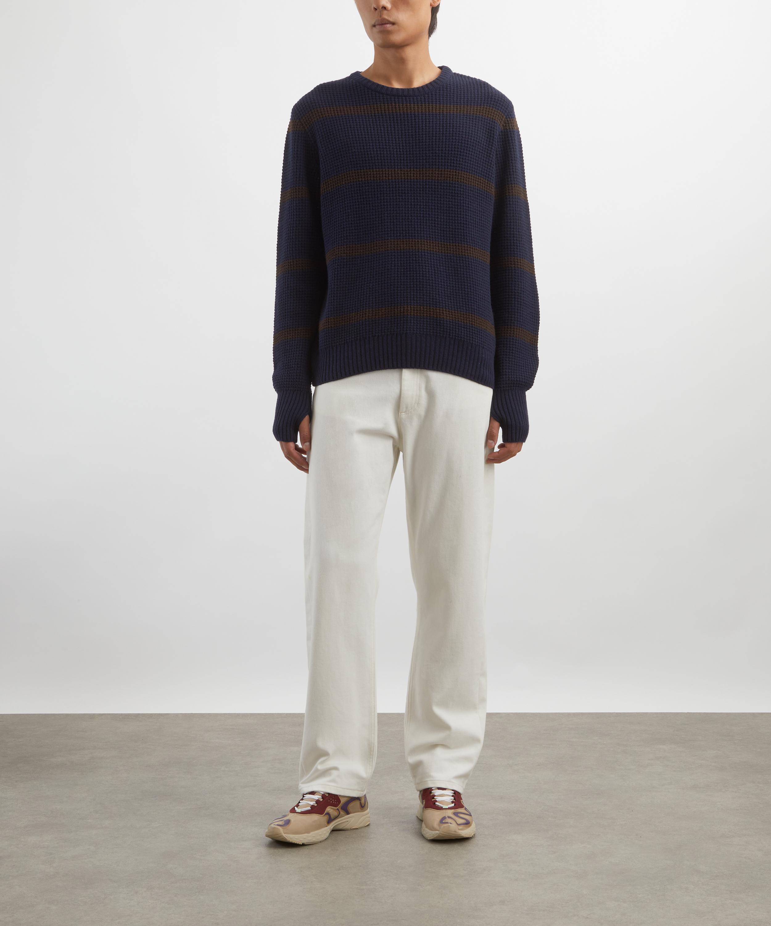 Folk - Waffle Crew Neck Jumper image number 1