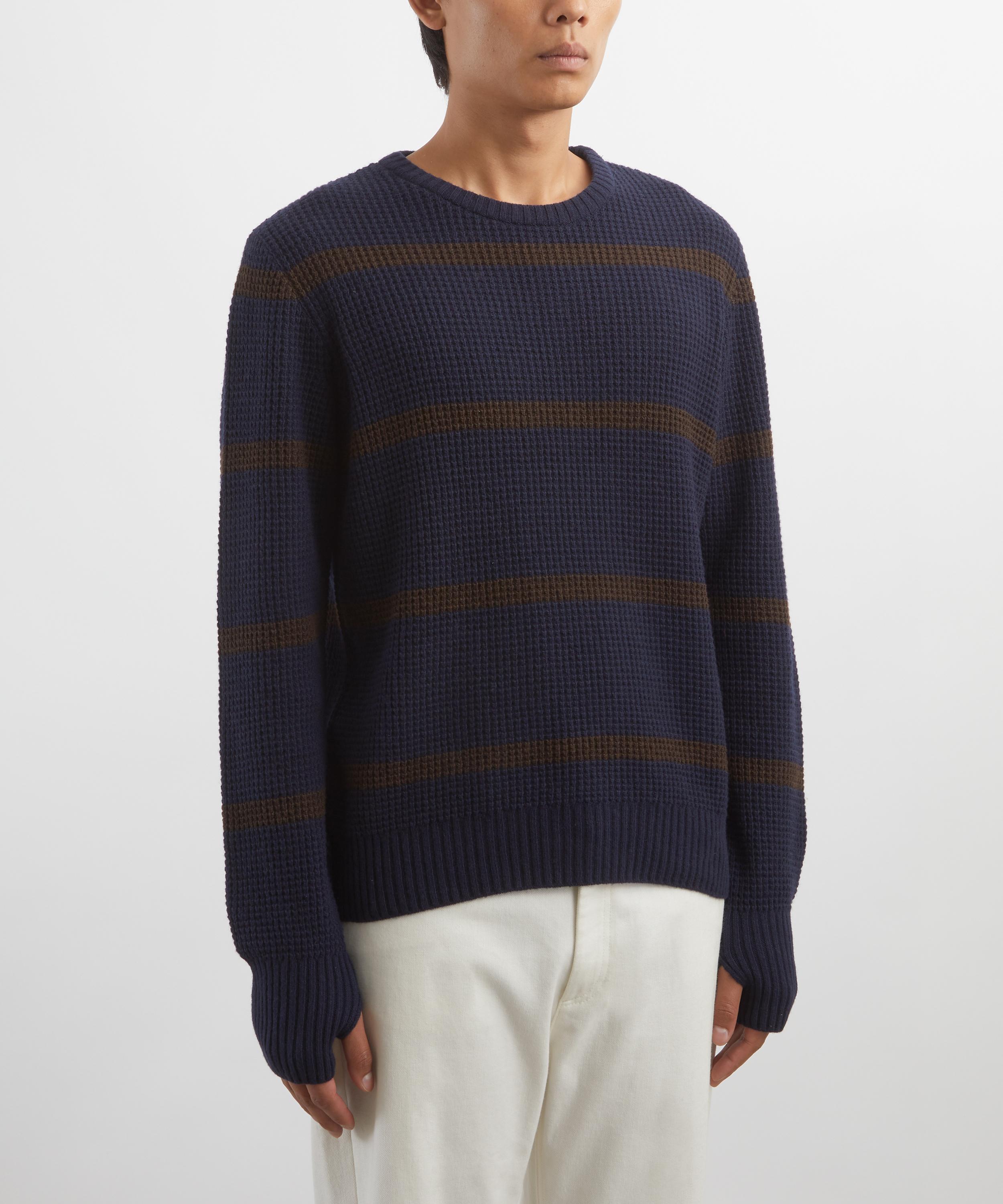 Folk - Waffle Crew Neck Jumper image number 2