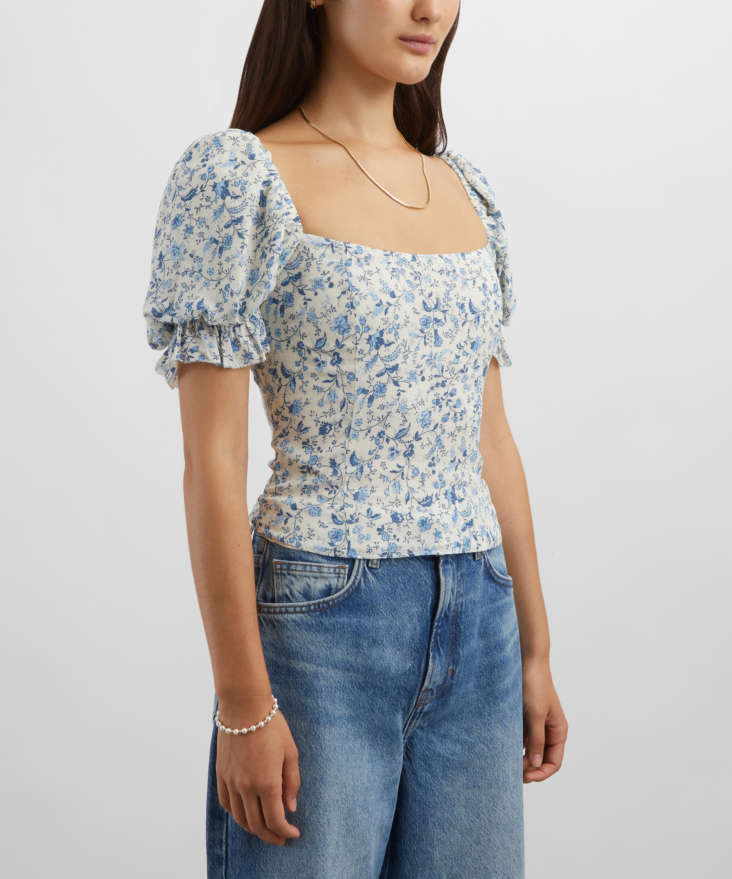 Reformation - Marin Georgette Top image number 2