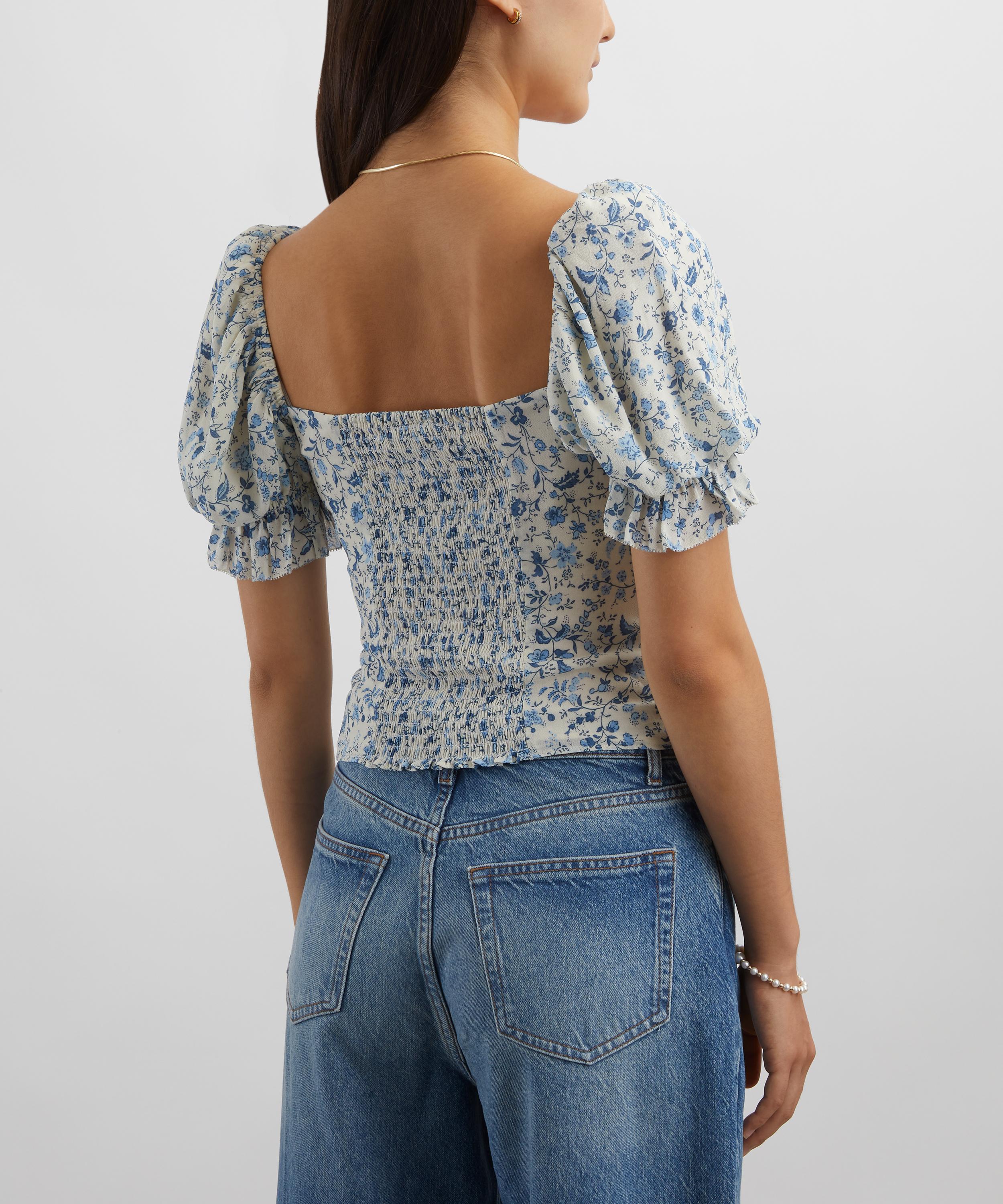 Reformation - Marin Georgette Top image number 3