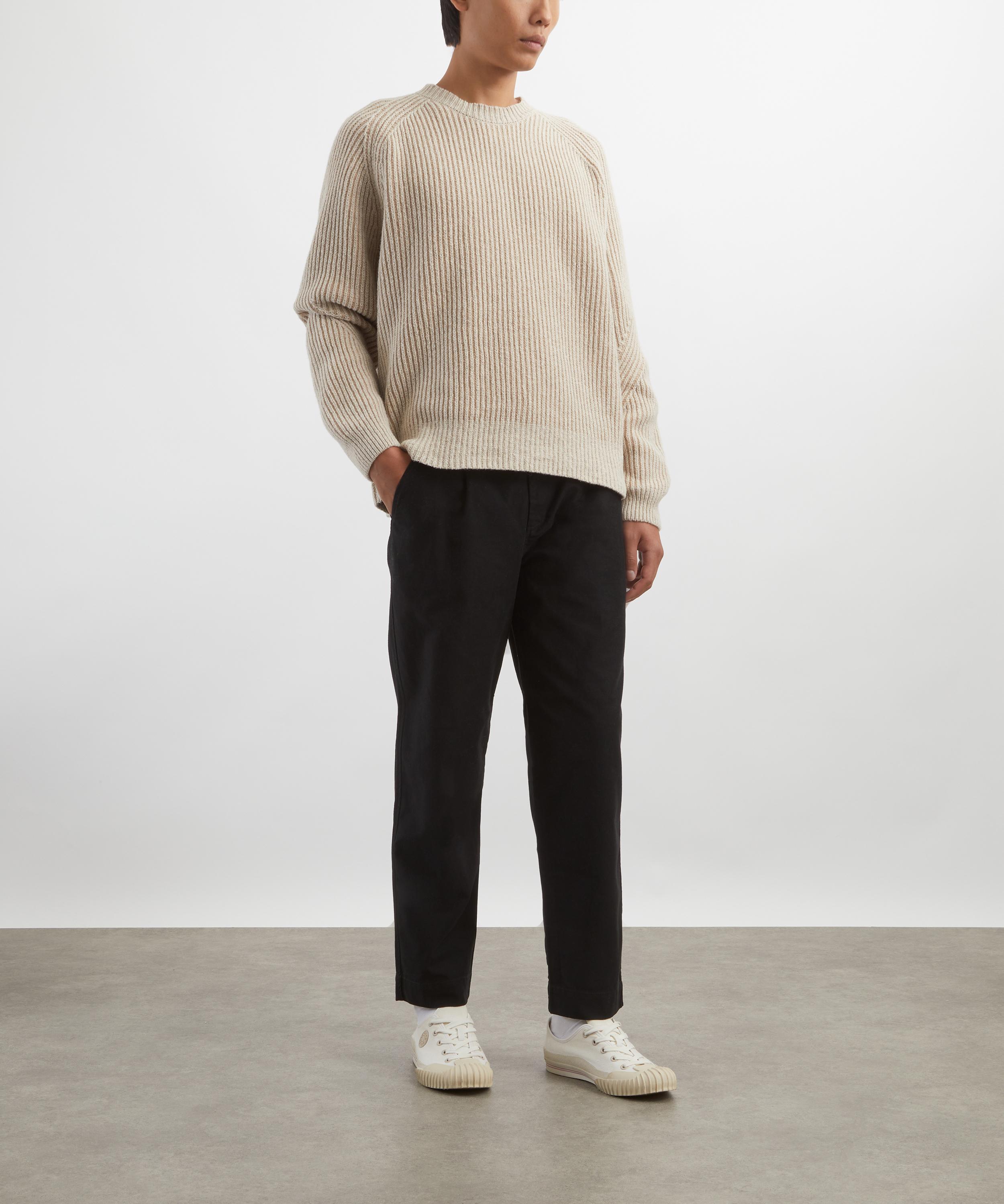 Folk - Plated Rib Crew Neck Jumper image number 1