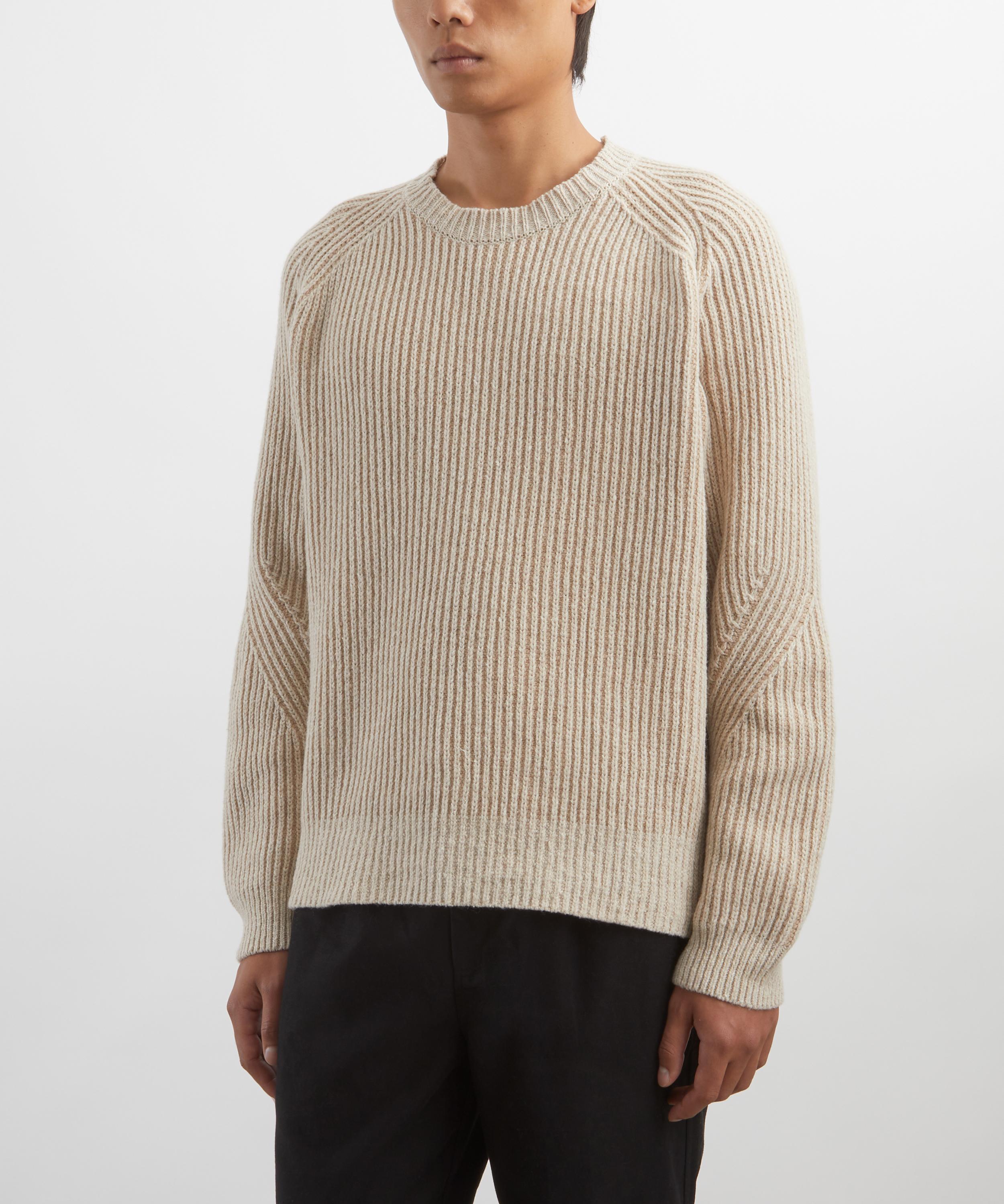 Folk - Plated Rib Crew Neck Jumper image number 2